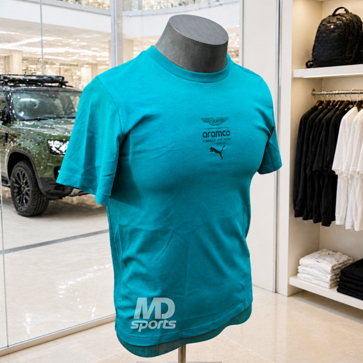 Polera PUMA Aston Martin Racing Oficial 2026 Fanwear Verde