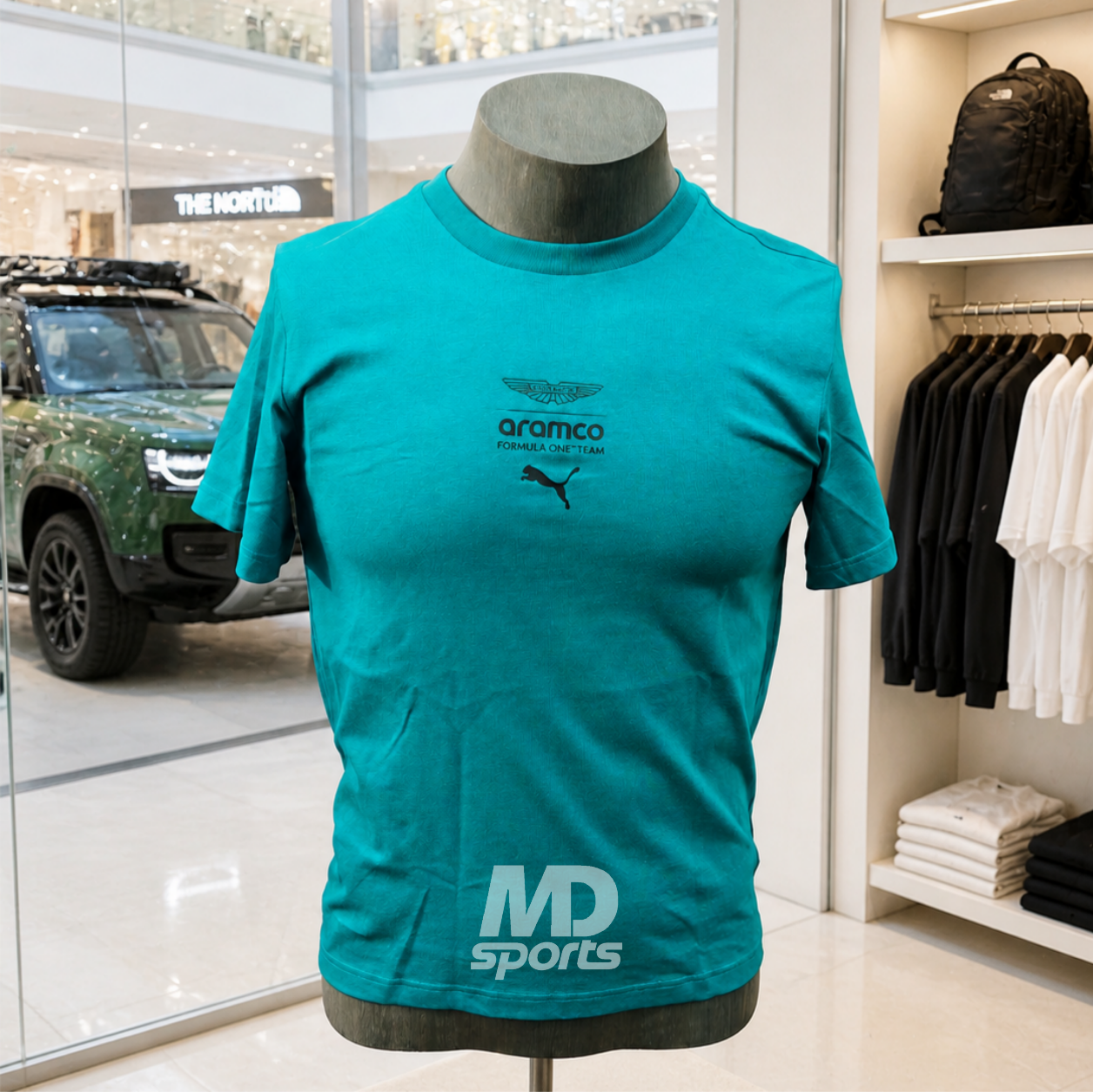 Polera PUMA Aston Martin Racing Oficial 2026 Fanwear Verde