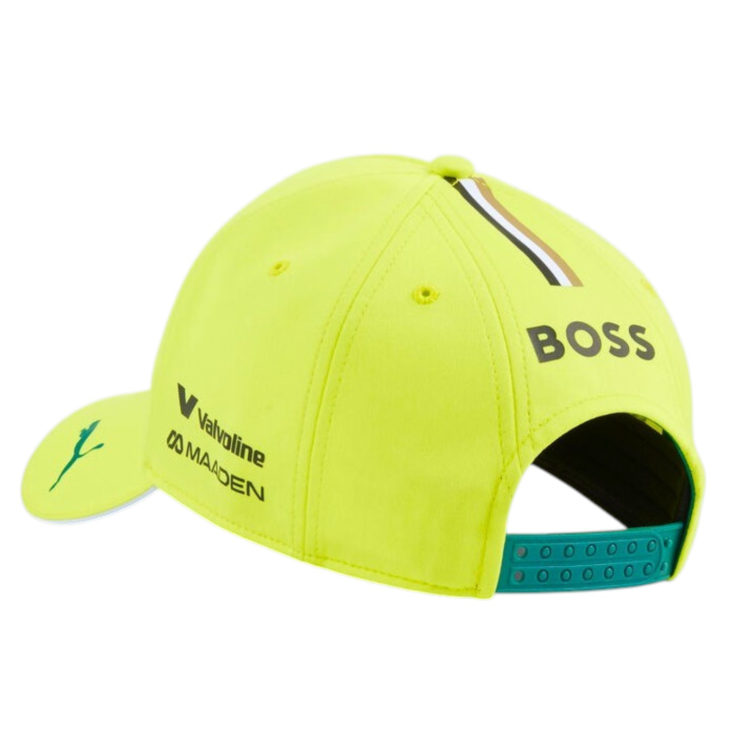 Gorro PUMA Oficial Aston Martin Fernando Alonso 2026 Verde Lima