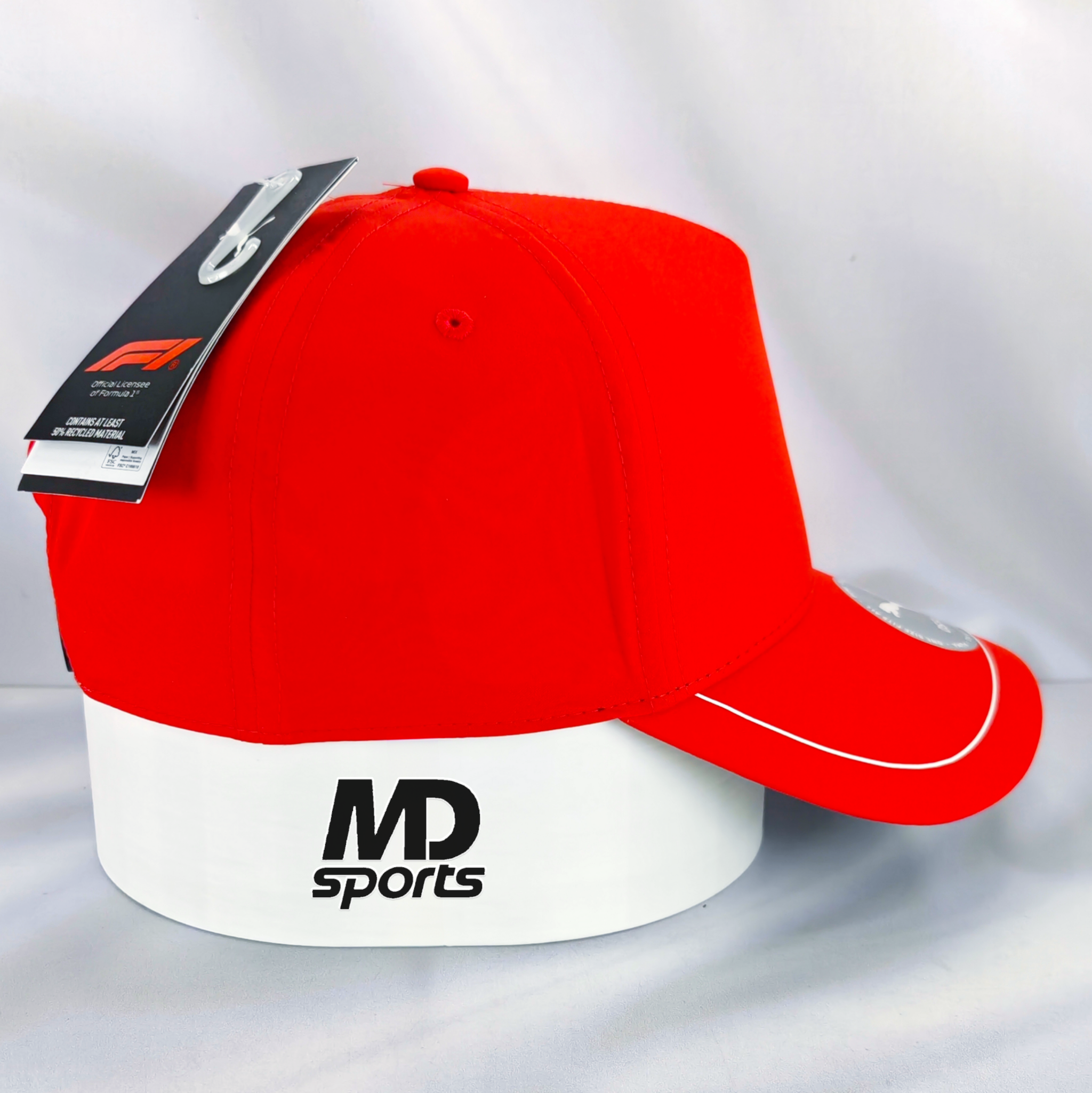 Gorro PUMA Oficial Formula 1 Logotipo F1 Tech 2026 Rojo - Imagen 3