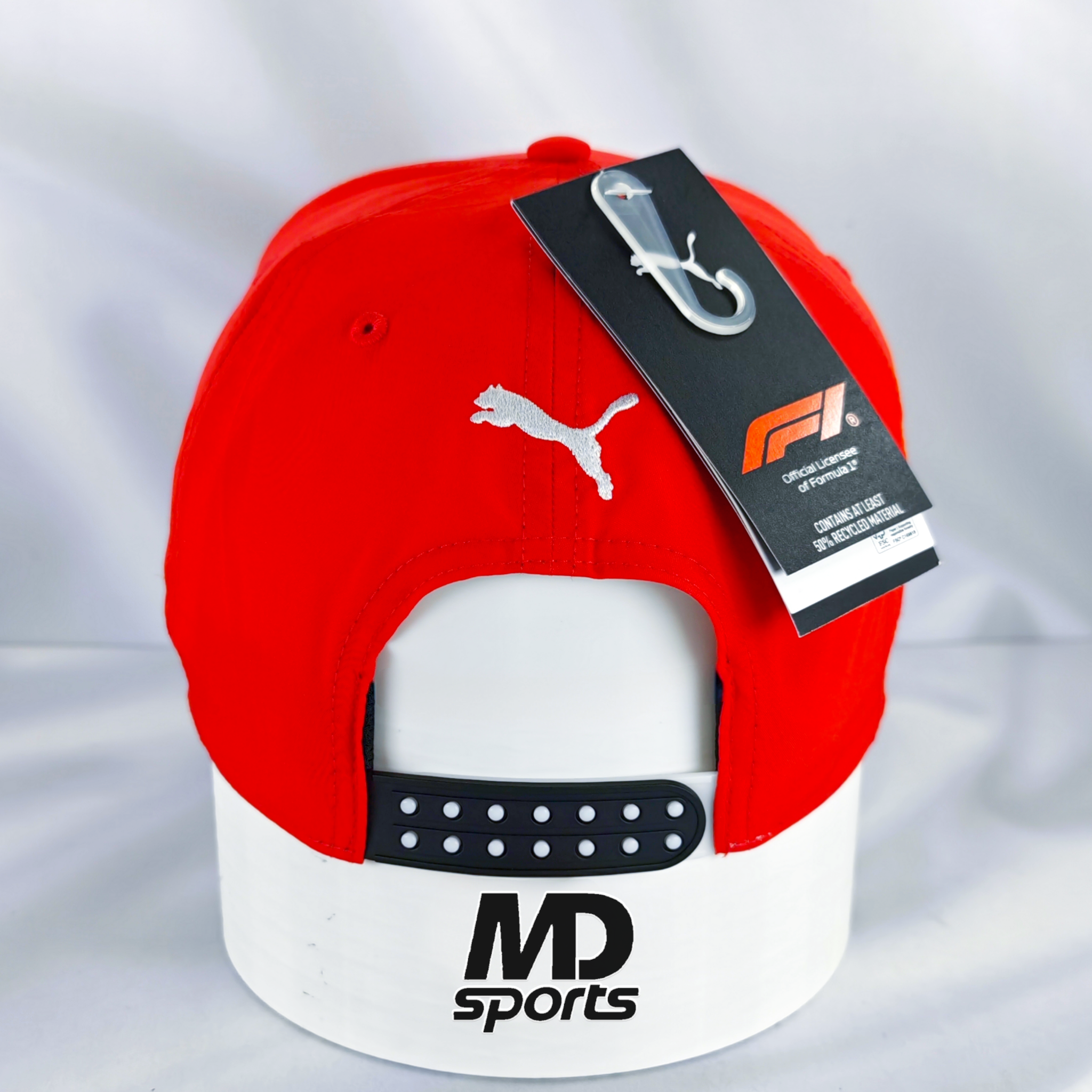 Gorro PUMA Oficial Formula 1 Logotipo F1 Tech 2026 Rojo - Imagen 5