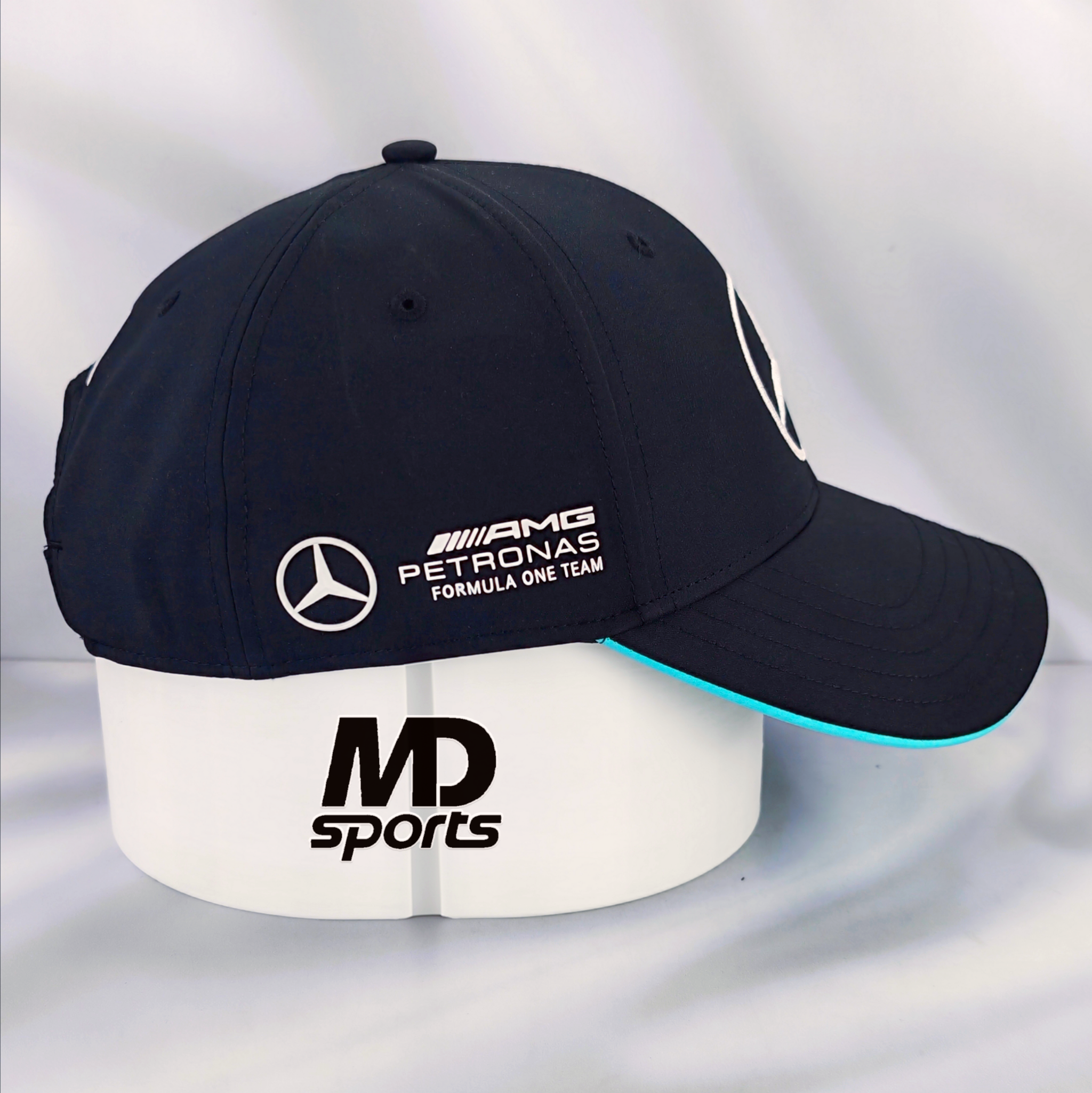 Gorro ADIDAS Mercedes AMG F1 Oficial 2025 Black Driver Cap - Imagen 3
