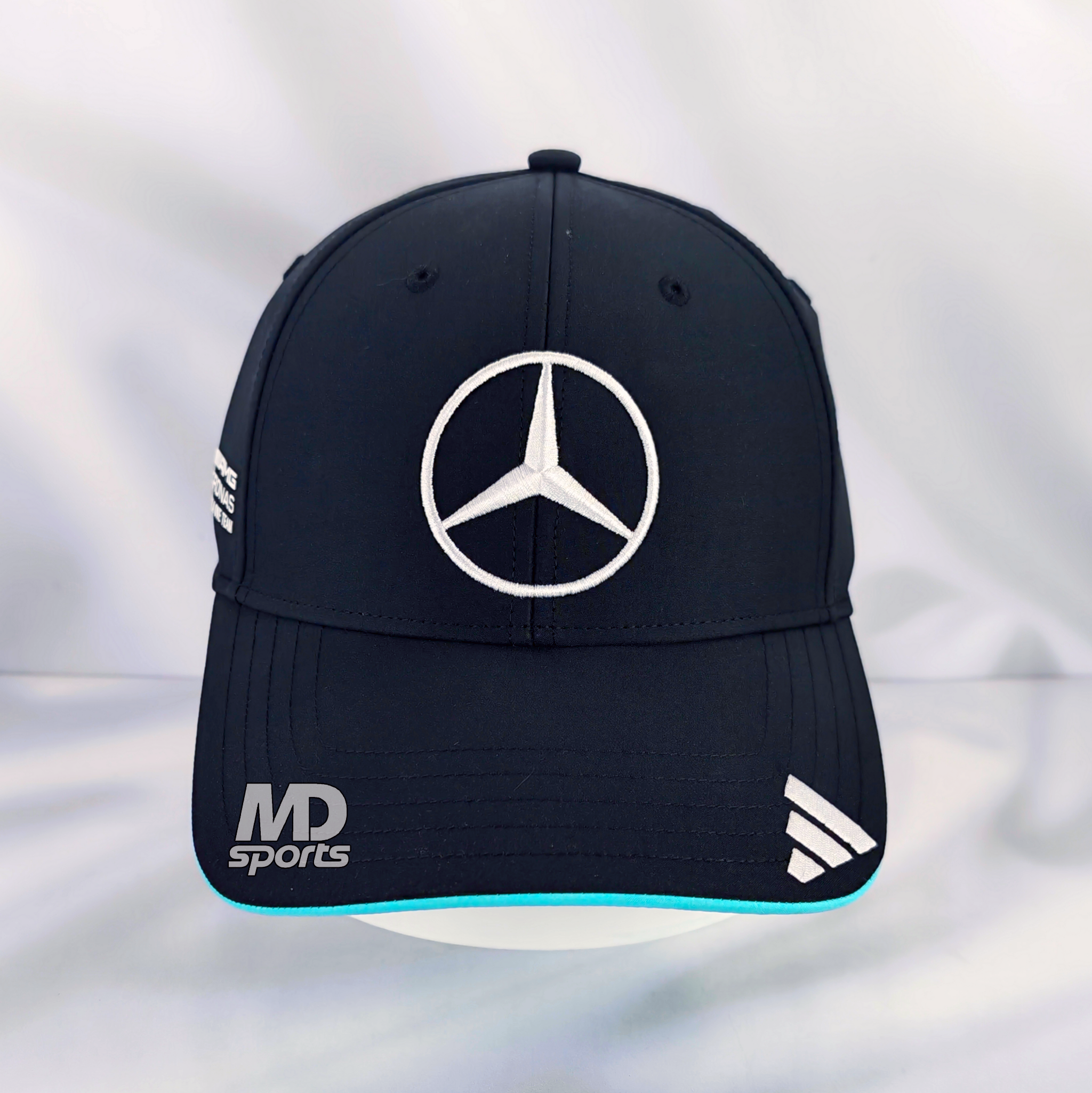 Gorro ADIDAS Mercedes AMG F1 Oficial 2025 Black Driver Cap