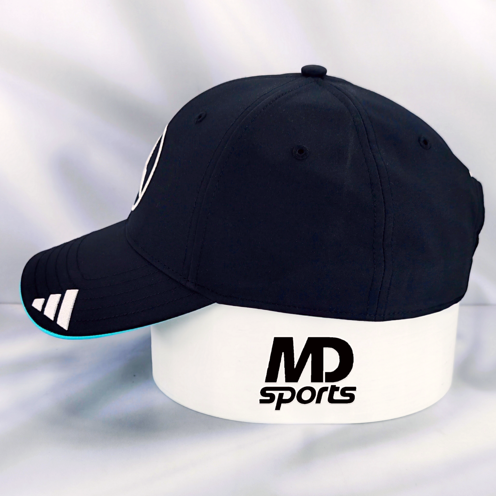 Gorro ADIDAS Mercedes AMG F1 Oficial 2025 Black Driver Cap - Imagen 4