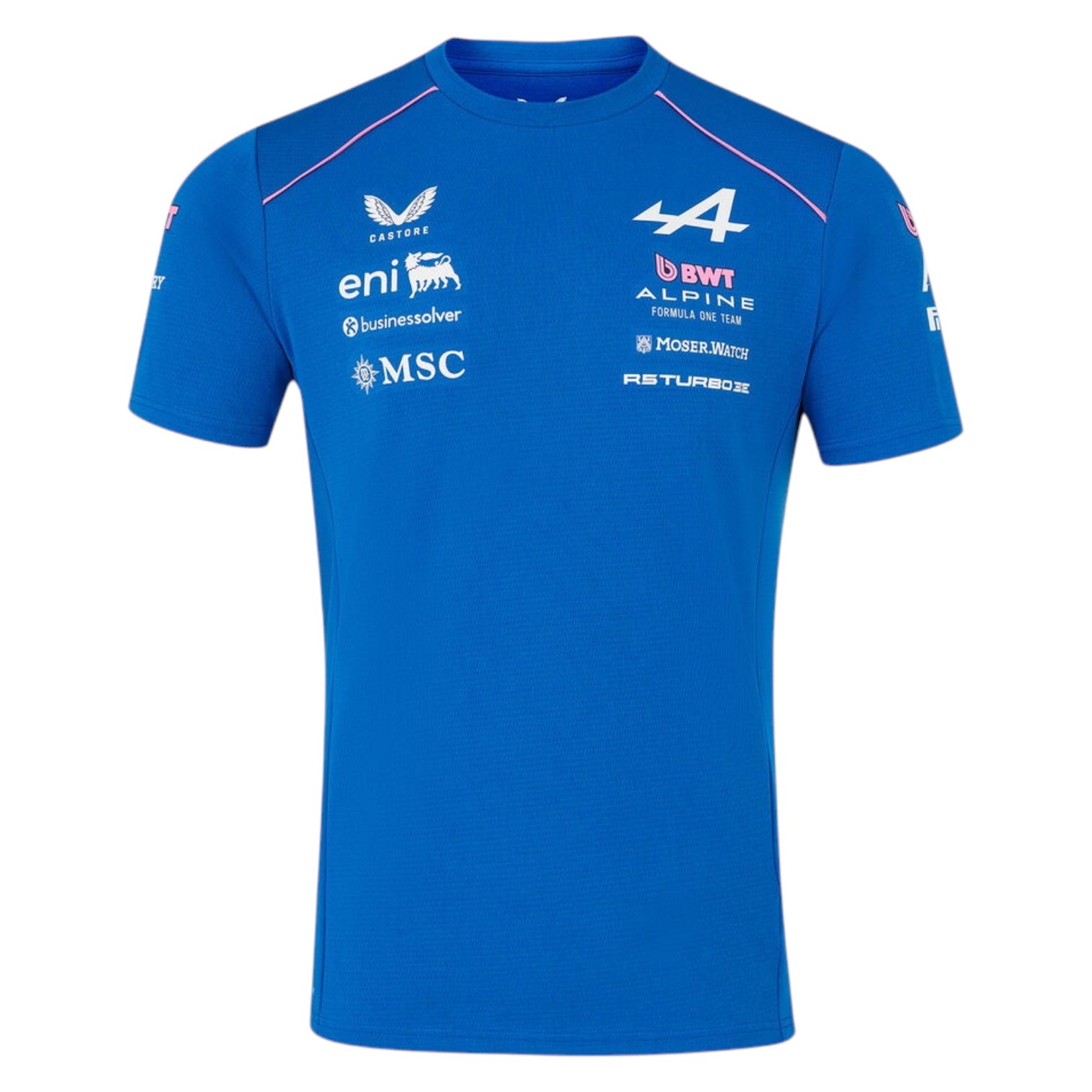 Polera CASTORE BWT Alpine F1 Team Oficial 2026 Azul