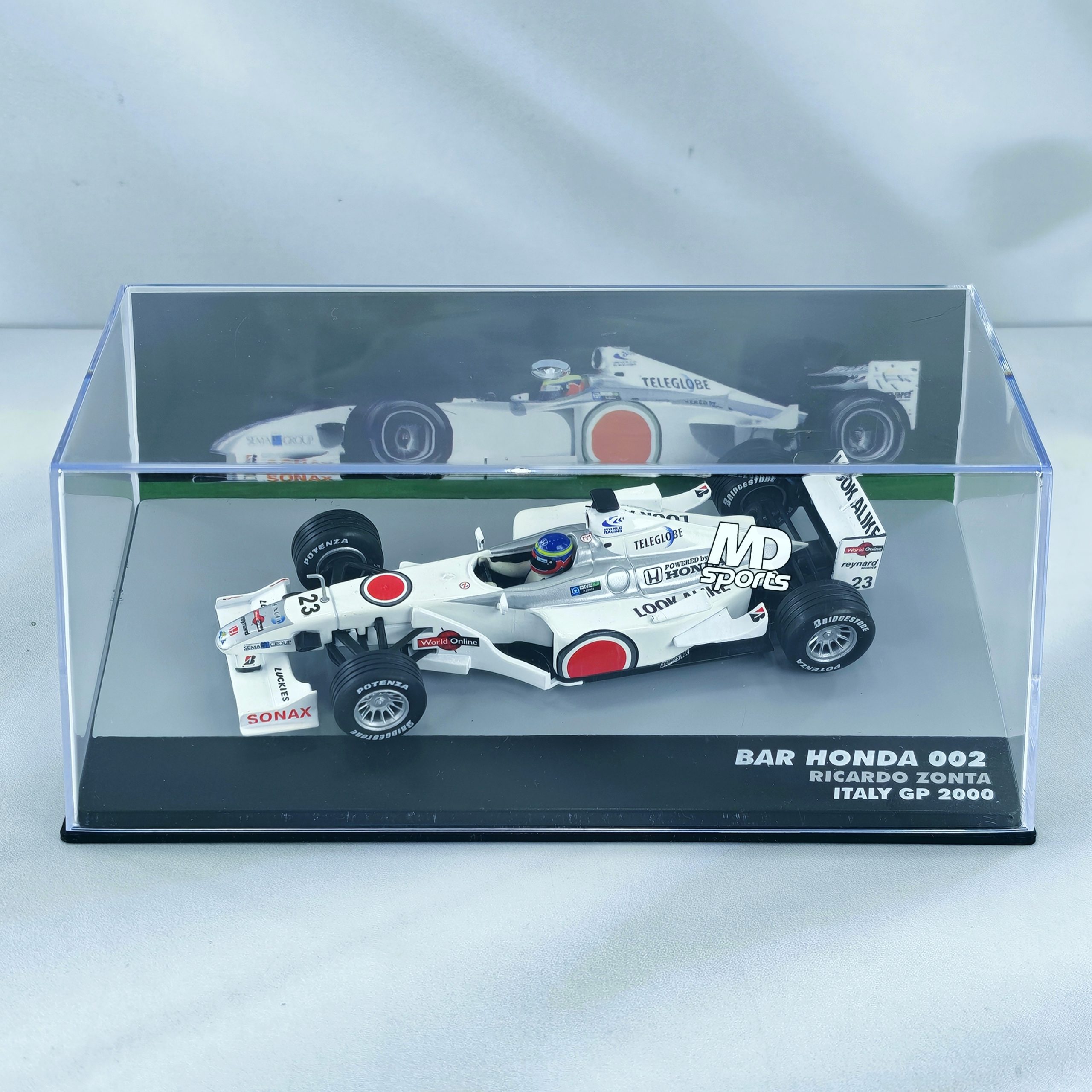 BAR-Honda 002 GP Italia 2000 #23 Ricardo Zonta Caja Acrilica IXO 1:43
