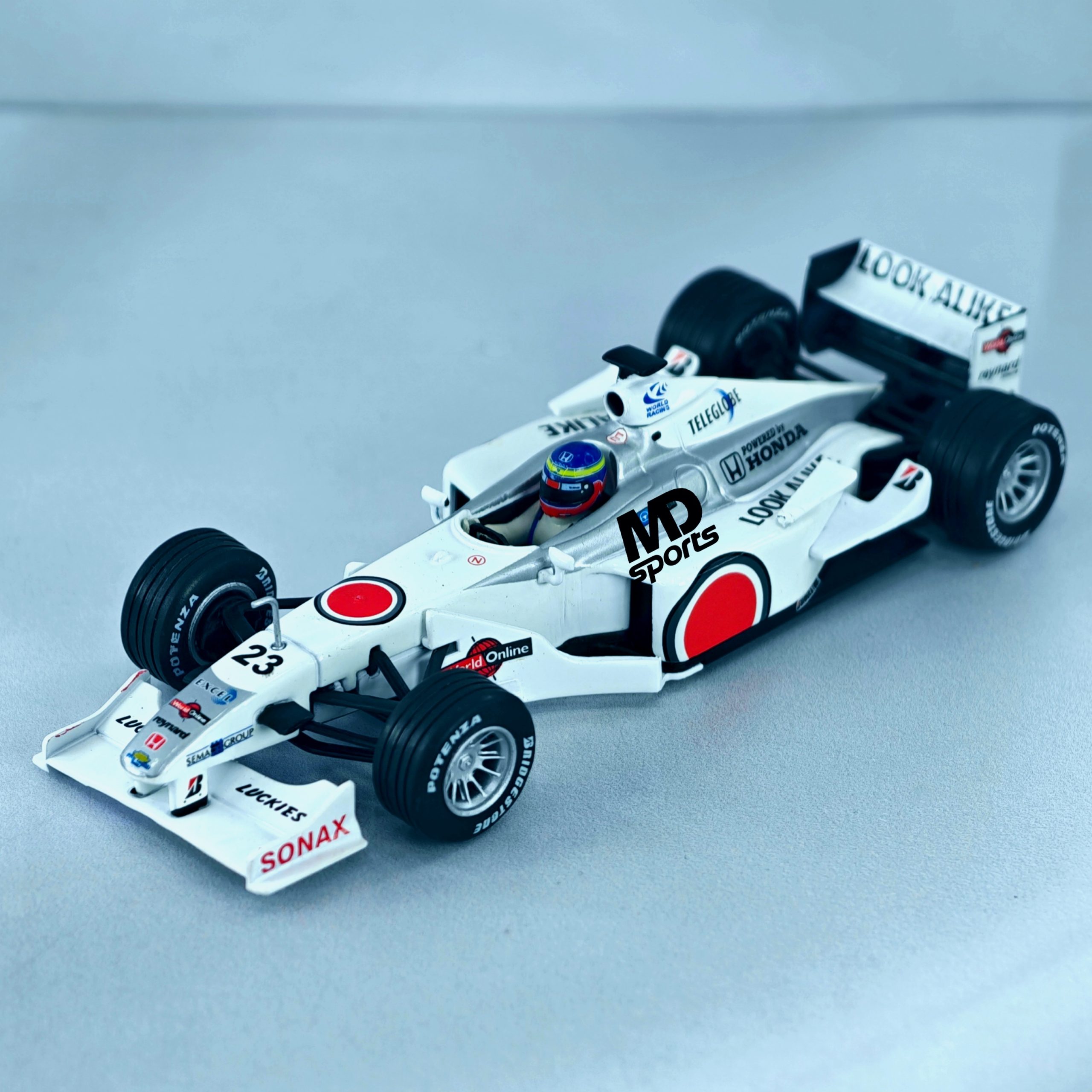 BAR-Honda 002 GP Italia 2000 #23 Ricardo Zonta Caja Acrilica IXO 1:43 - Imagen 4