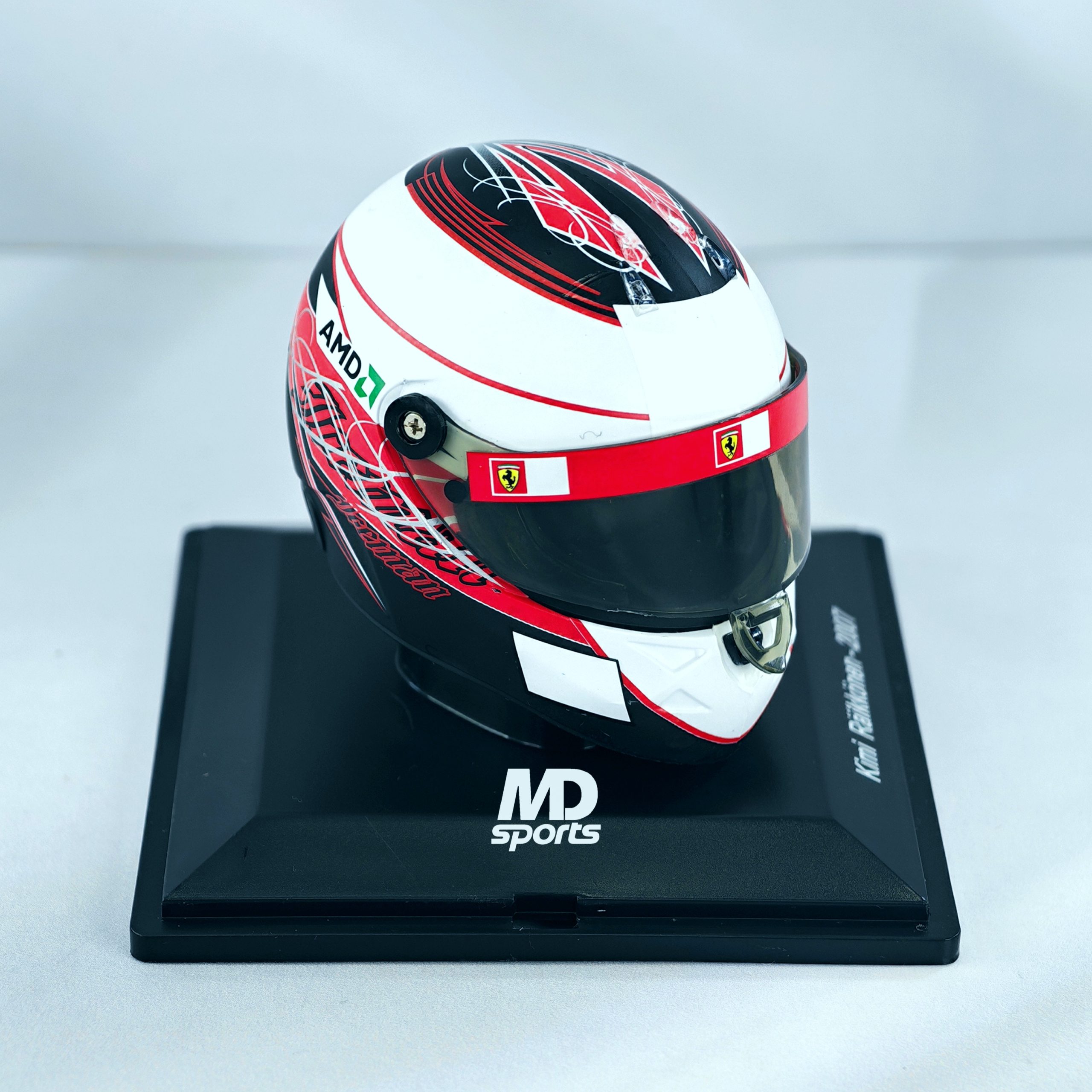 Casco Formula 1 Kimi Raikkonen Ferrari 2007 Spark 1:5