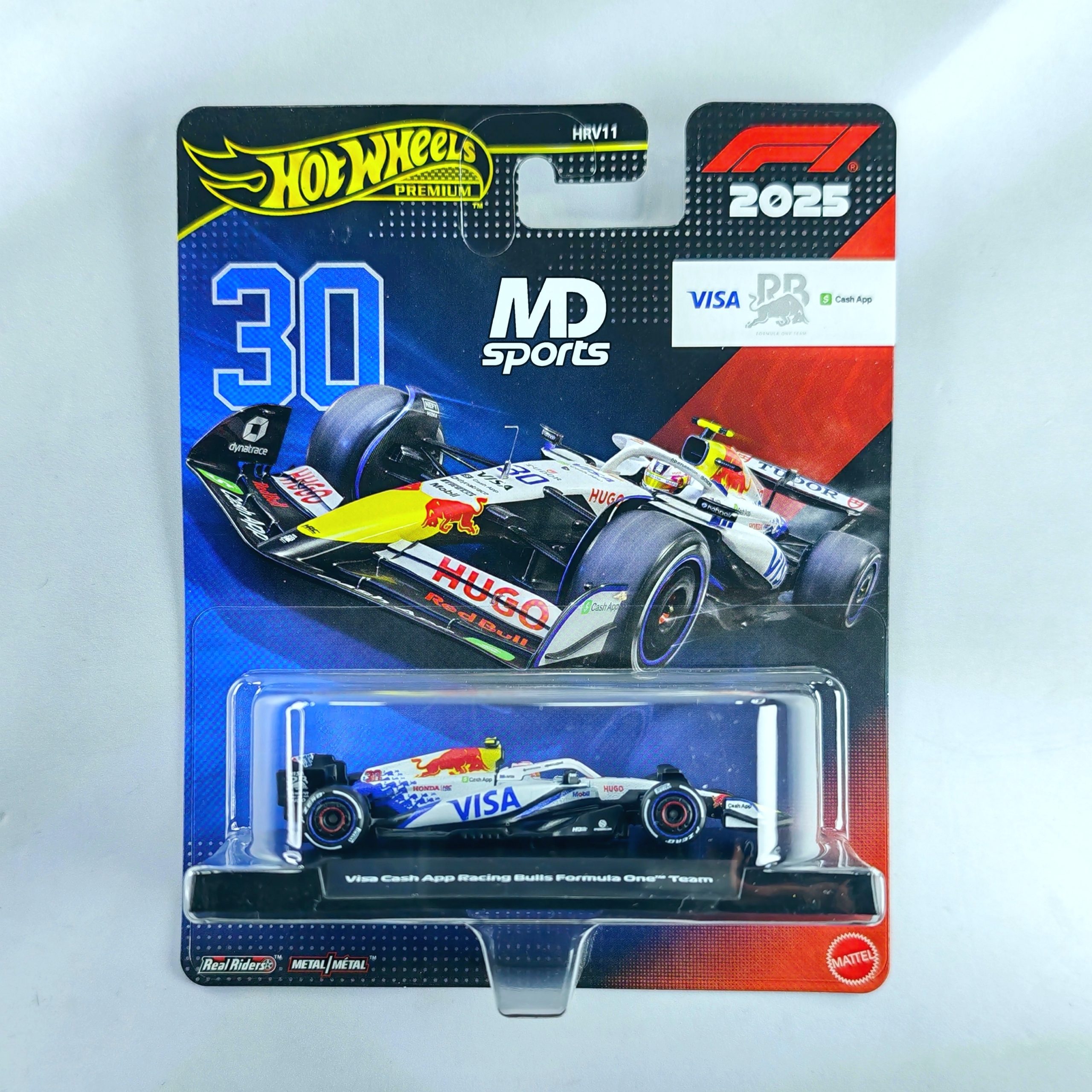 Racing Bulls VCARB 02 2025 #30 Liam Lawson HotWheels Premium 1:64