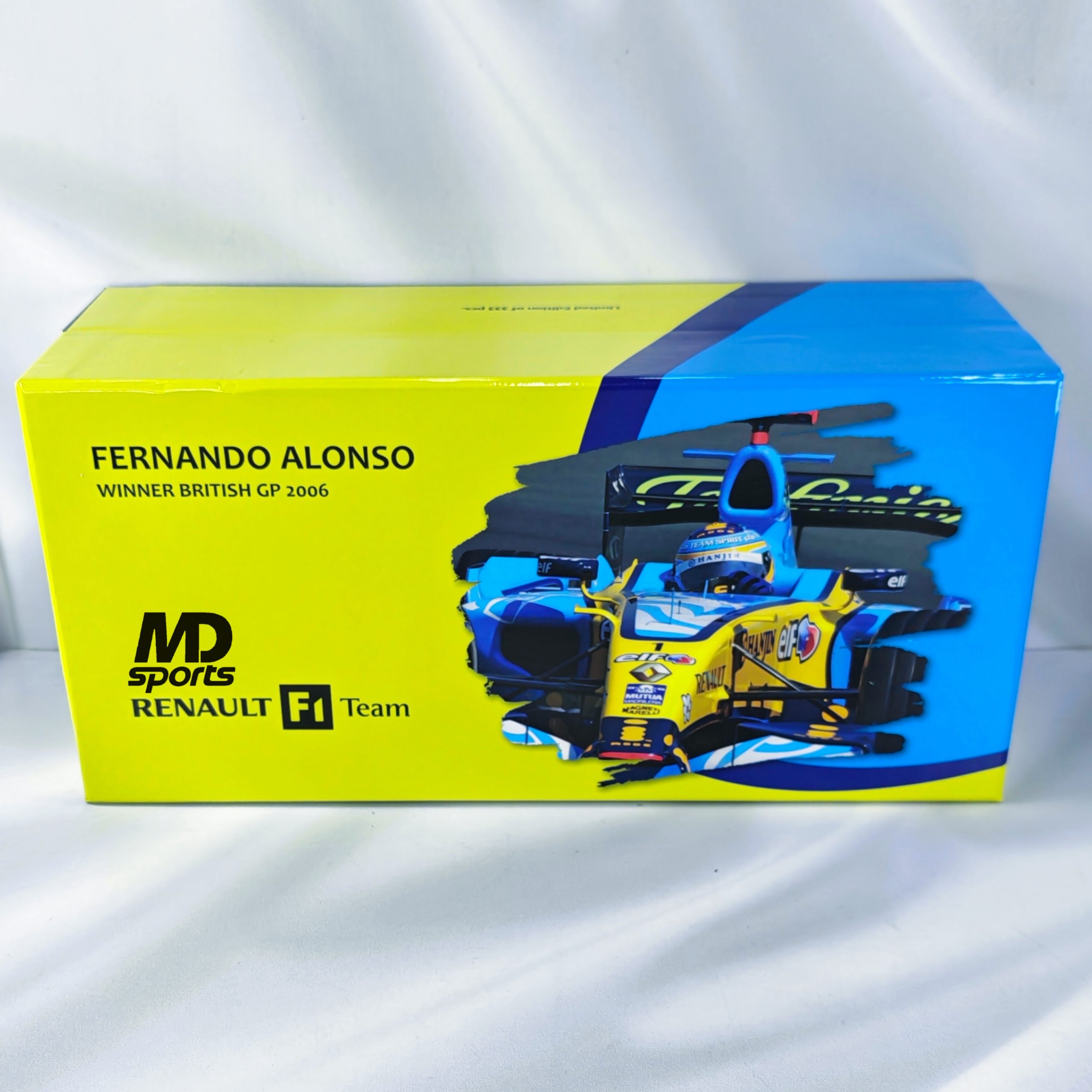 Renault R26 British GP 2006 #1 Fernando Alonso Minichamps 1:18 - Imagen 4
