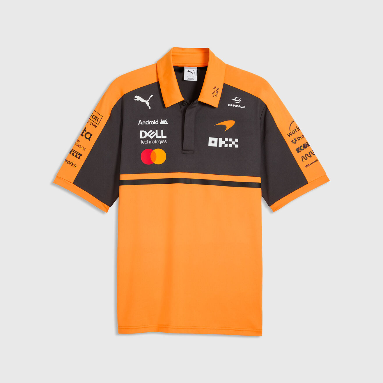 Polera Polo PUMA Mclaren F1 Team Oficial 2026 Papaya