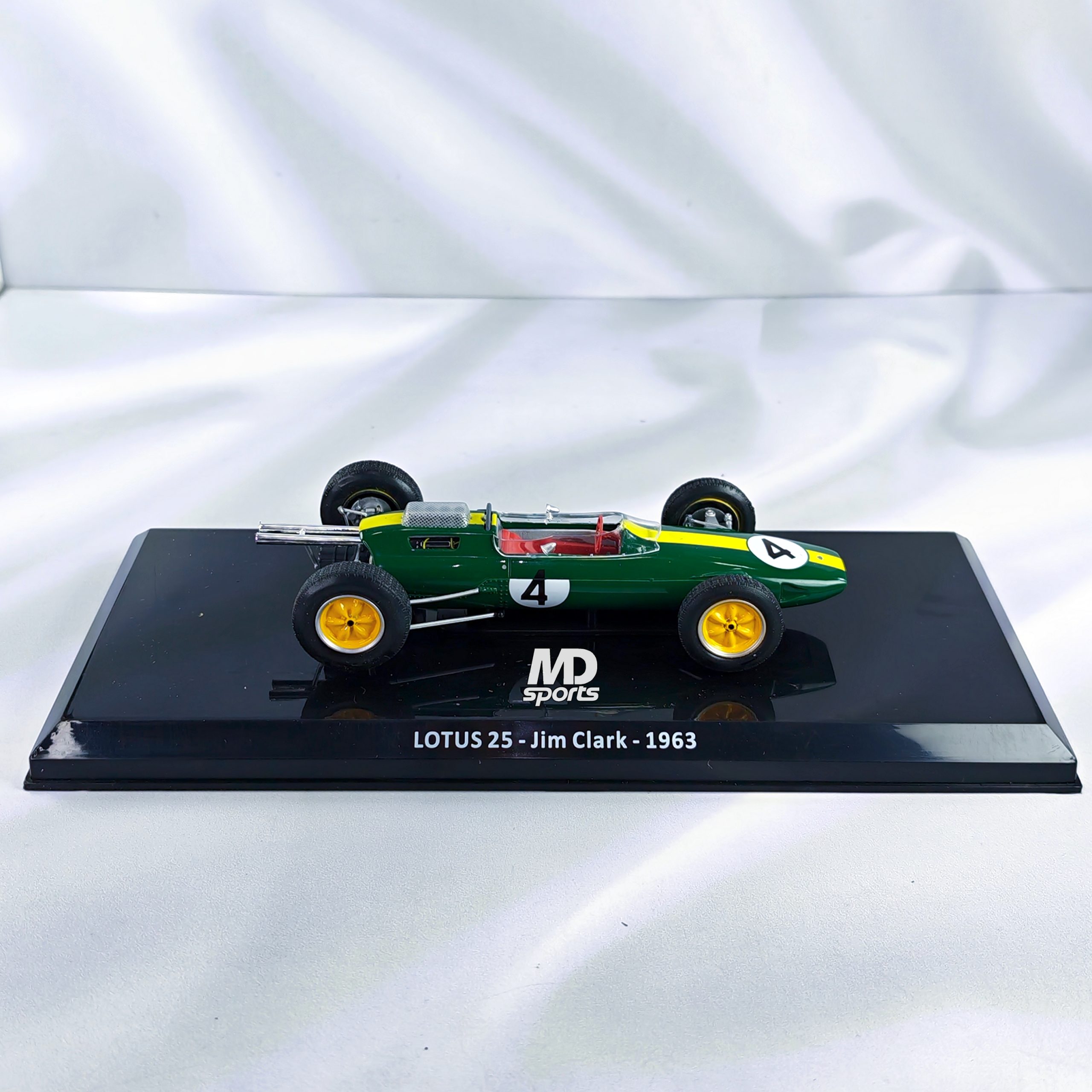 Lotus 25 1963 #4 Jim Clark Caja Normal Premium Collect 1:24