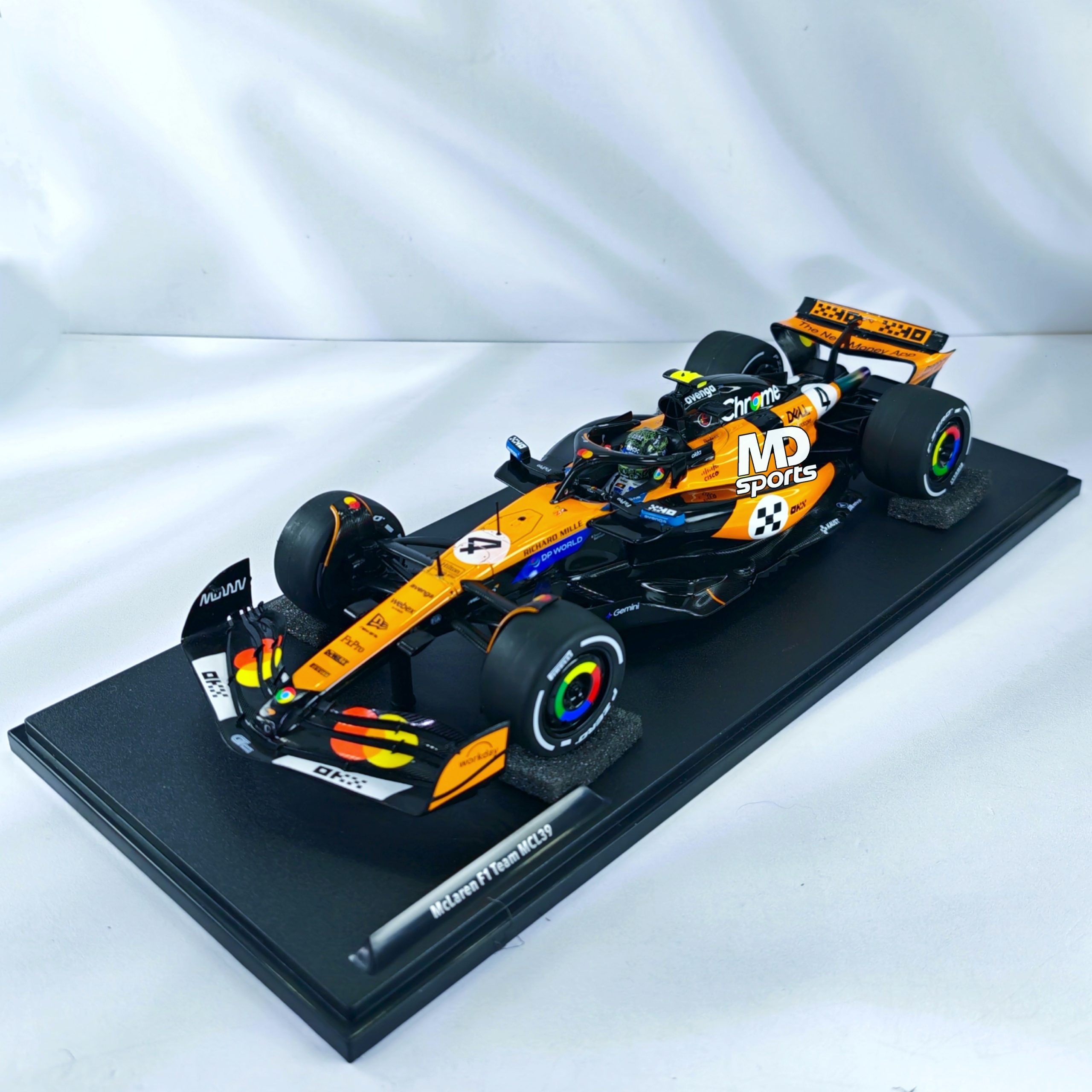 Mclaren MCL39 GP Monaco 2025 #4 Lando Norris Solido 1:18