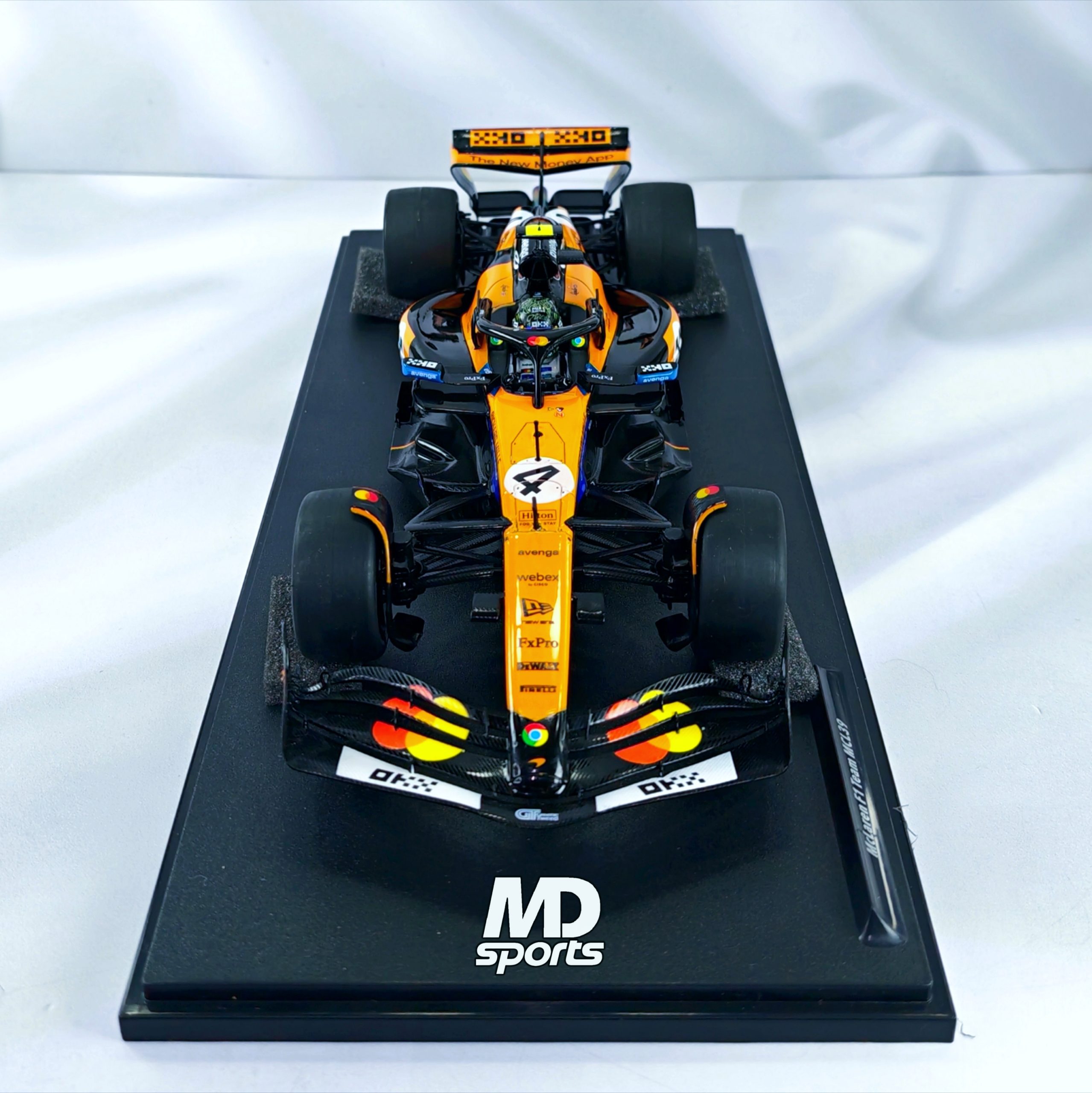 Mclaren MCL39 GP Monaco 2025 #4 Lando Norris Solido 1:18 - Imagen 4