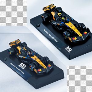 Pack McLaren MCL39 2025 #4 Lando Norris & #81 Oscar Piastri HotWheels Premium 1:64
