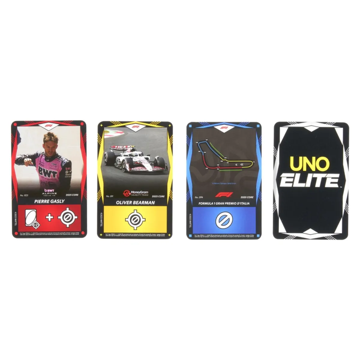 Juego de Mesa Uno Formula 1 Booster set + Juego base generico - Imagen 4