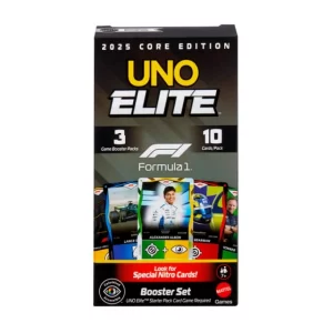 Juego de Mesa Uno Elite Formula 1 Booster set + Juego base generico