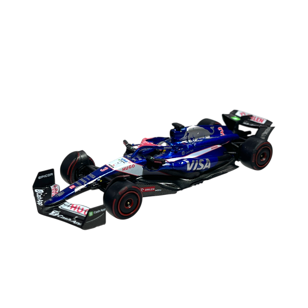 Visa Cash App RB VCARB 01 GP Bahrain 2024 #3 Daniel Ricciardo MiniGT 1:64