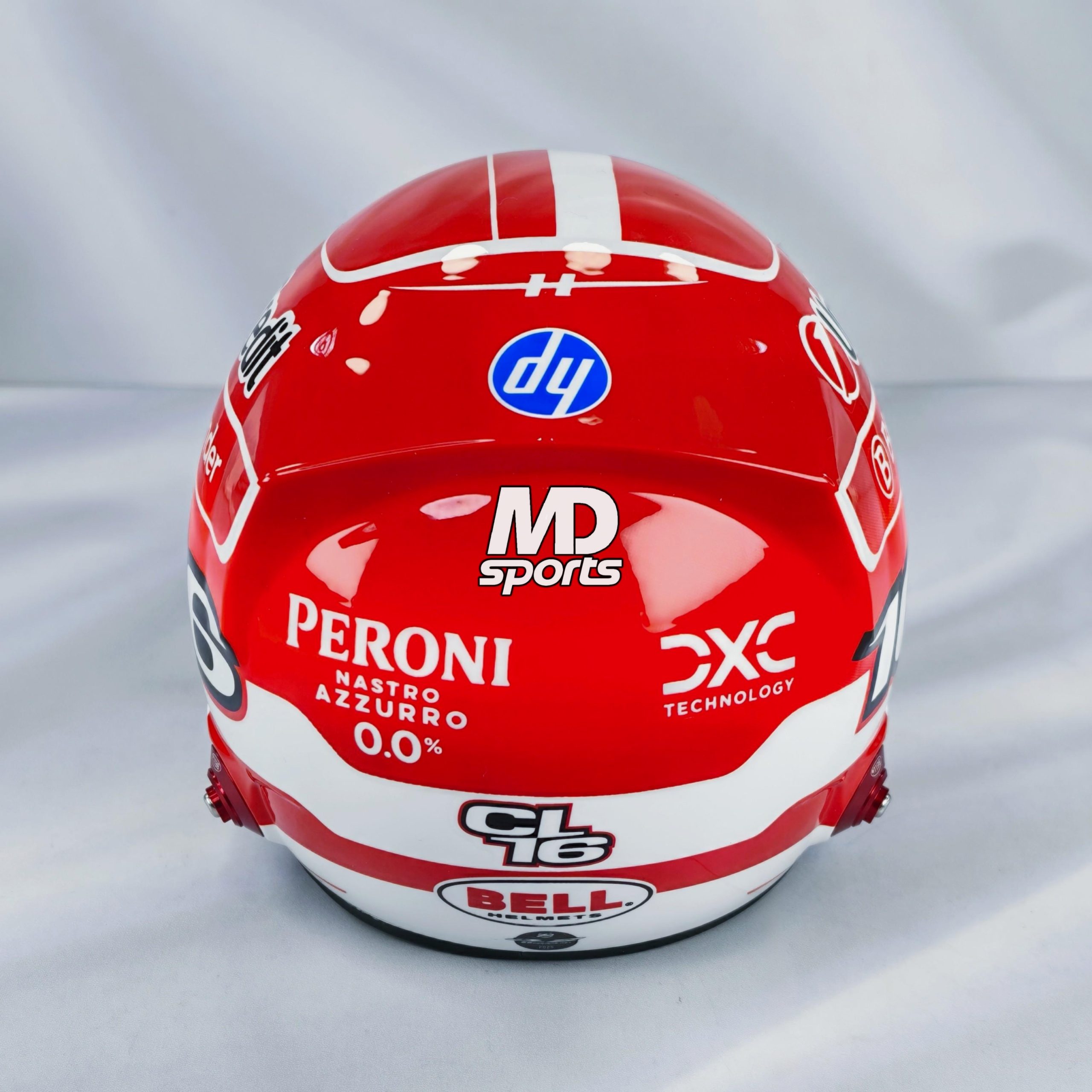 Casco Formula 1 Charles Leclerc Ferrari 2025 BELL 1:2 - Imagen 5