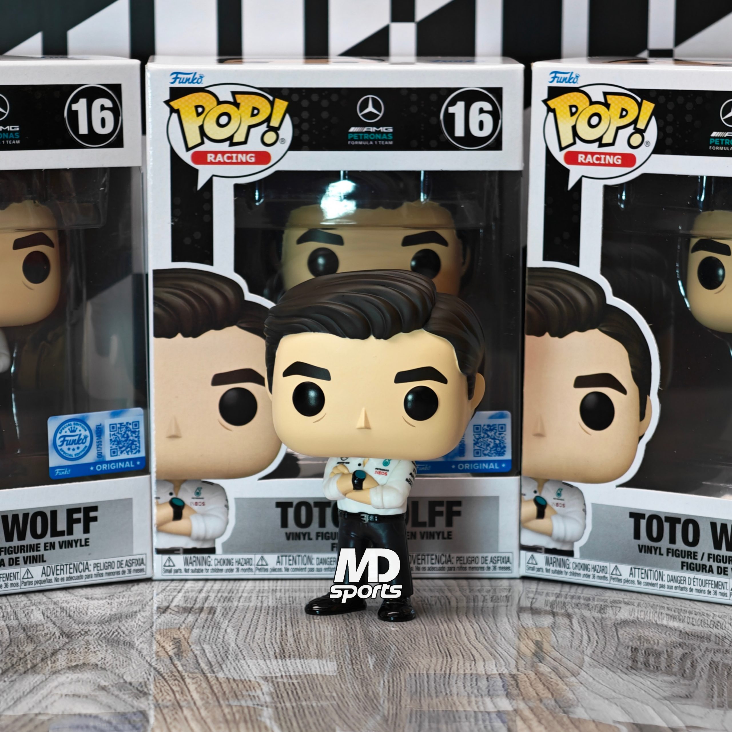 Funko Pop Toto Wolff – Mercedes-AMG Petronas F1 Team
