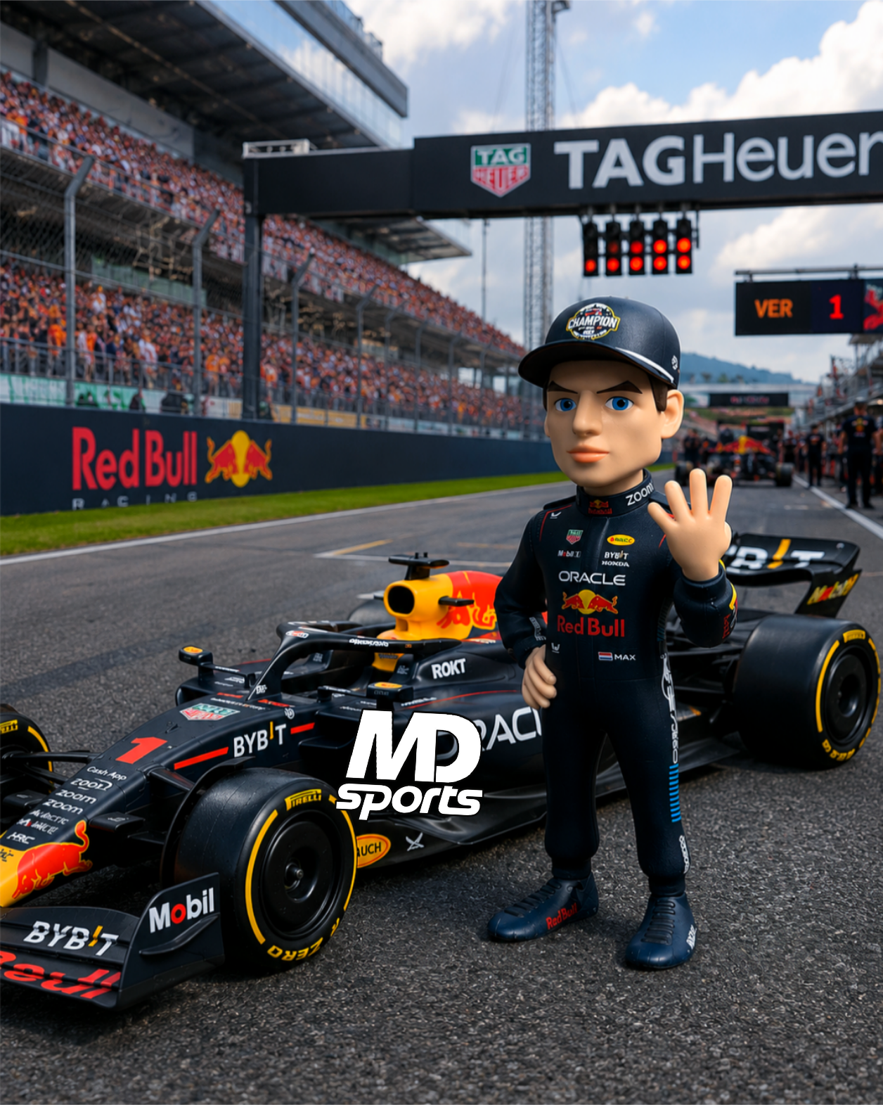 Figura Max Verstappen Redbull Racing Formula 1 – Minix 12 cm