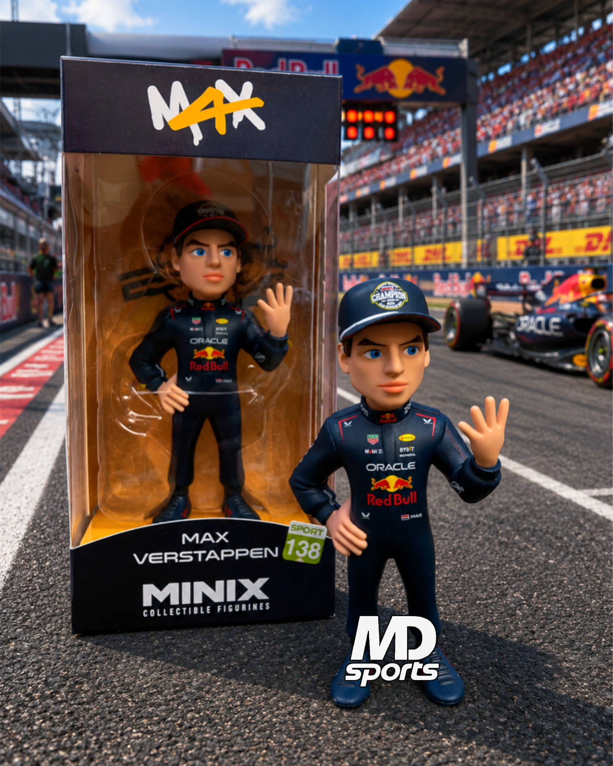 Figura Max Verstappen Redbull Racing Formula 1 – Minix 12 cm