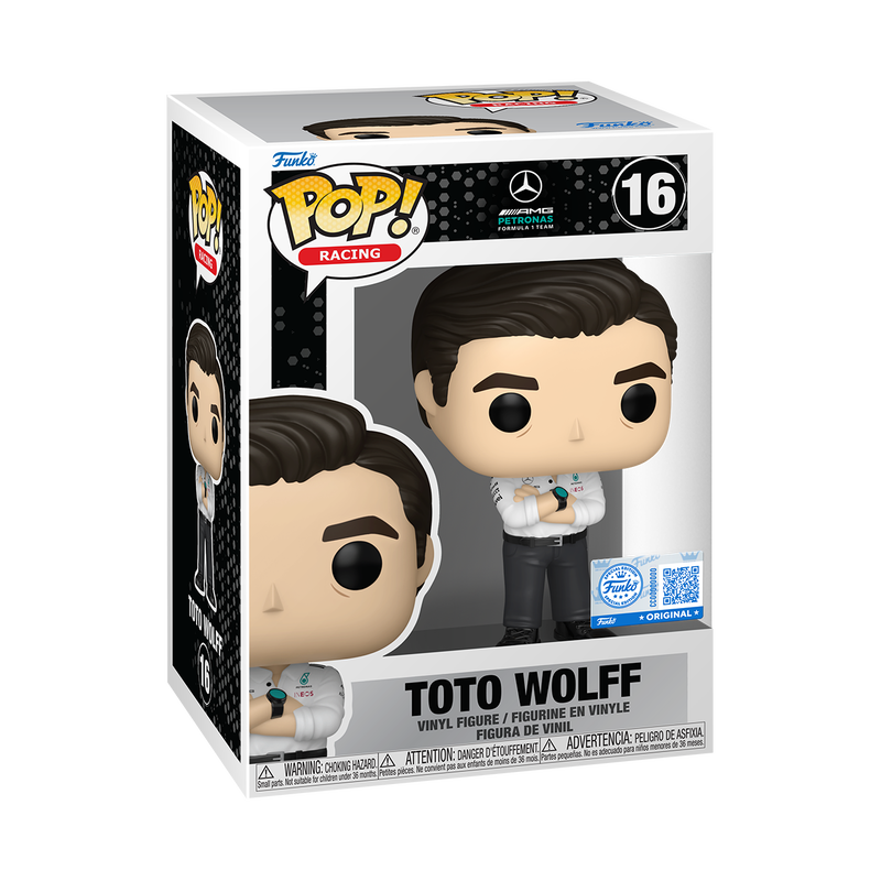 Funko Pop Toto Wolff – Mercedes-AMG Petronas F1 Team