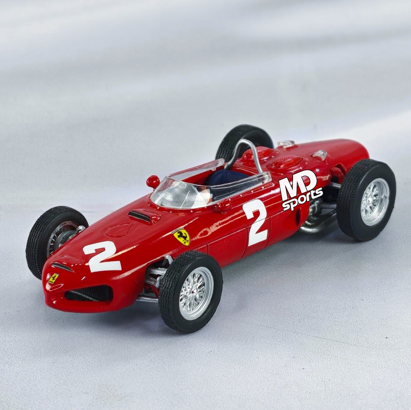 Ferrari 156 F1 1961 #2 Phill Hill Caja Acrilica IXO 1:43 - Imagen 4