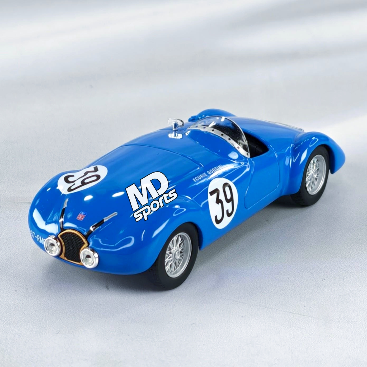 Simca 8 Gordini LeMans1939 #39 Gordini-Scaron Caja Acrilica Altaya 1:43 - Imagen 4