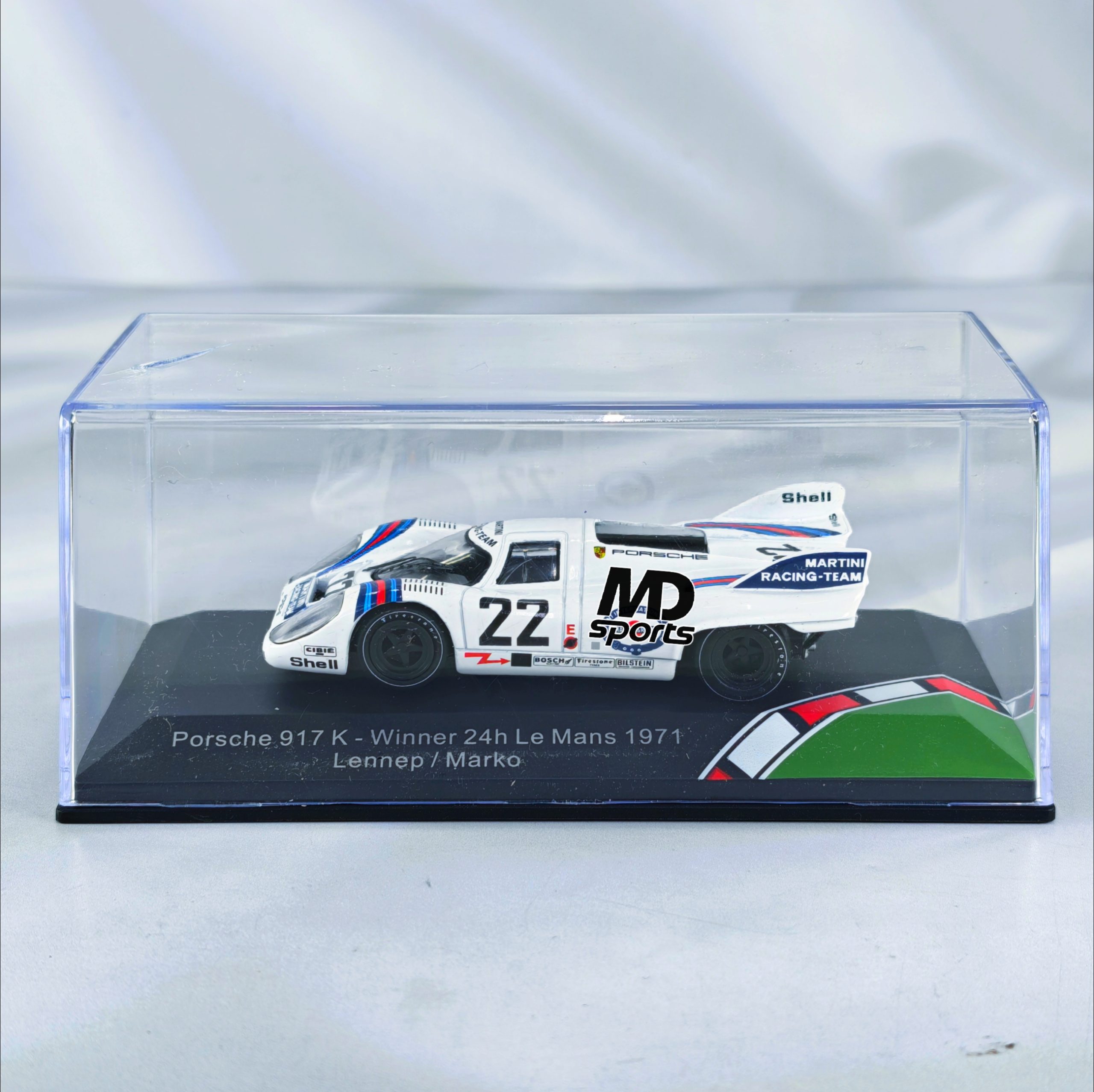 Porsche 917k LeMans 1971 #22 Lennep-Marko Caja Acrilica CMR 1:43 - Imagen 2