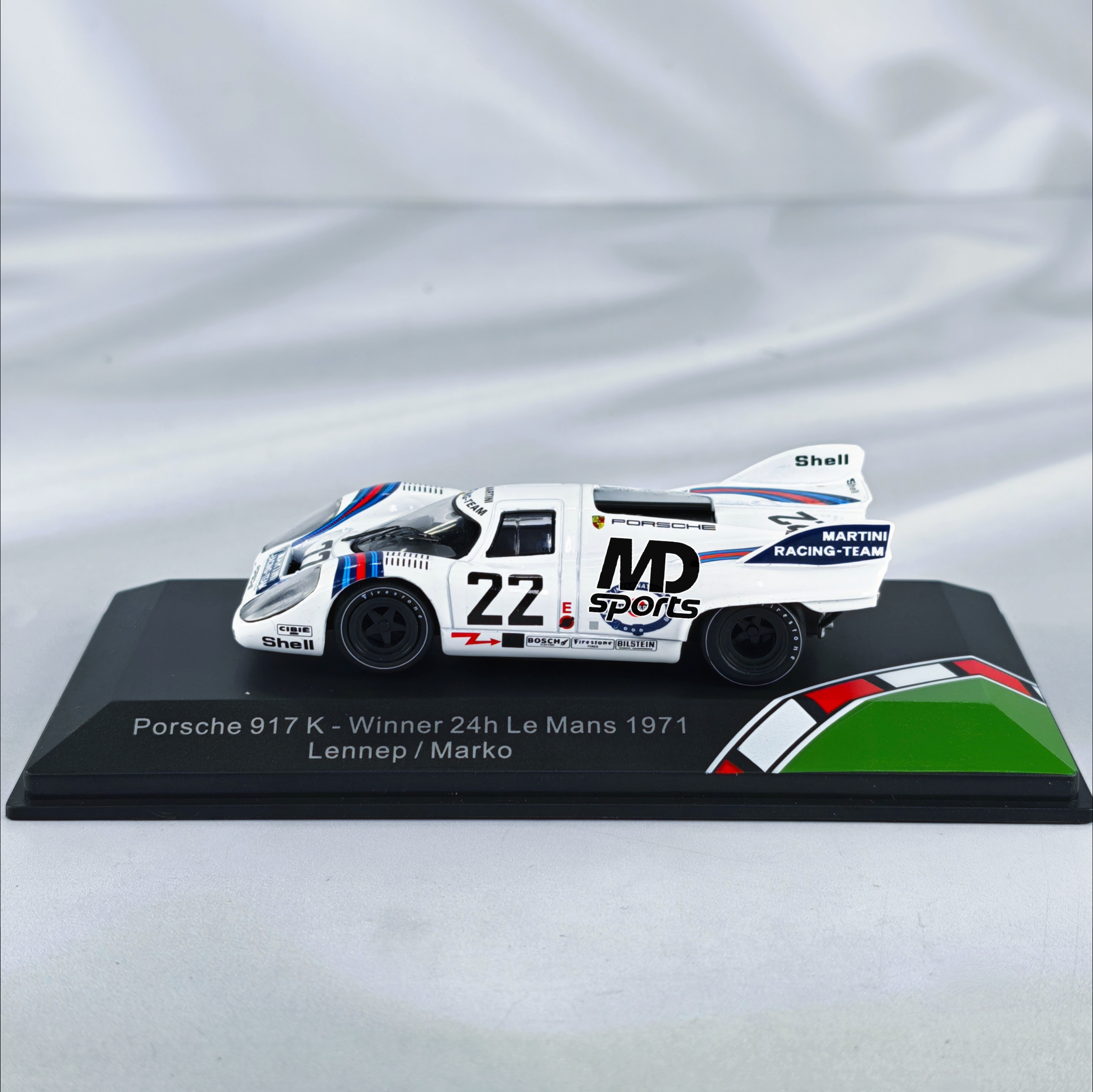 Porsche 917k LeMans 1971 #22 Lennep-Marko Caja Acrilica CMR 1:43 - Imagen 3