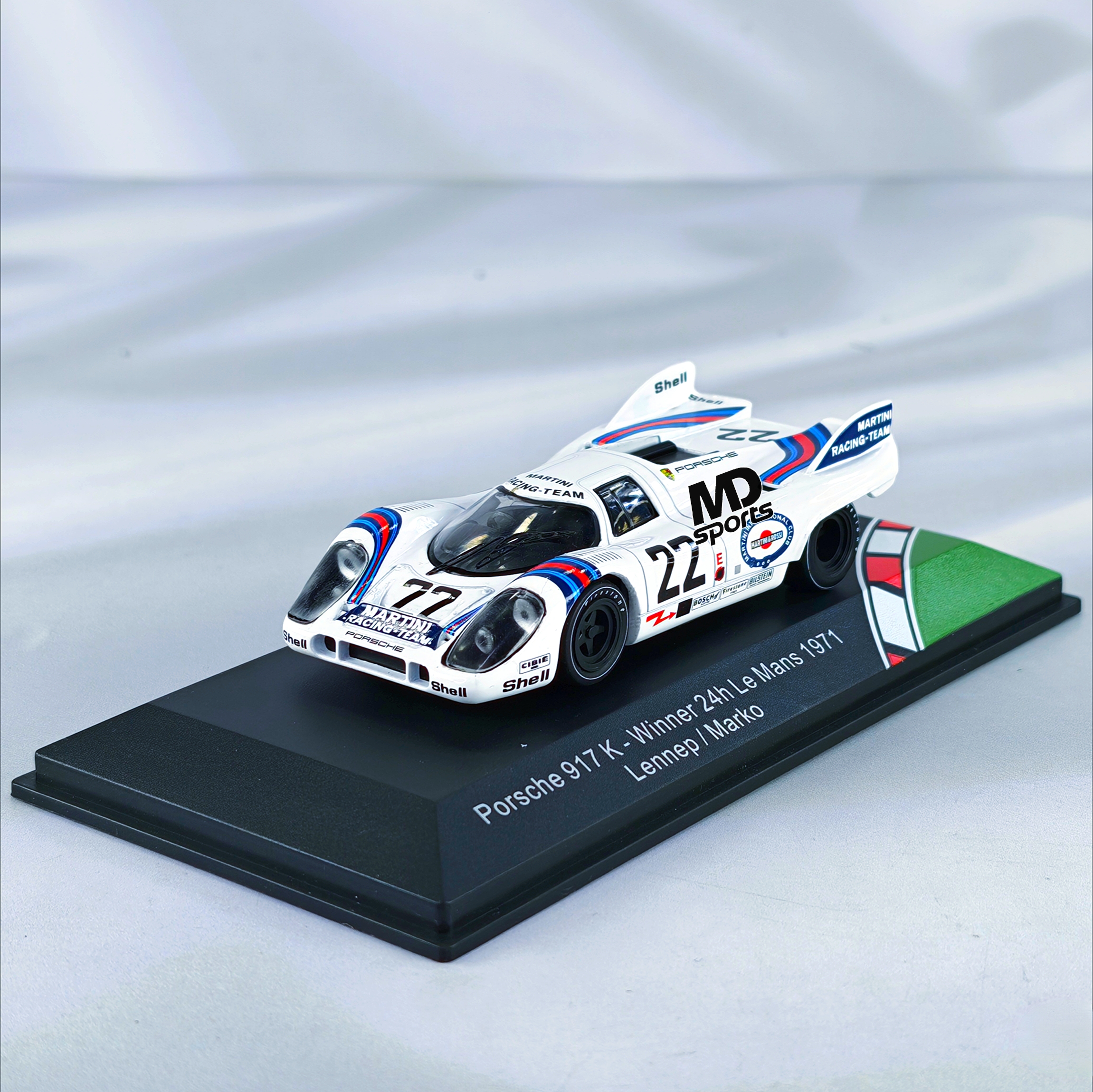 Porsche 917k LeMans 1971 #22 Lennep-Marko Caja Acrilica CMR 1:43
