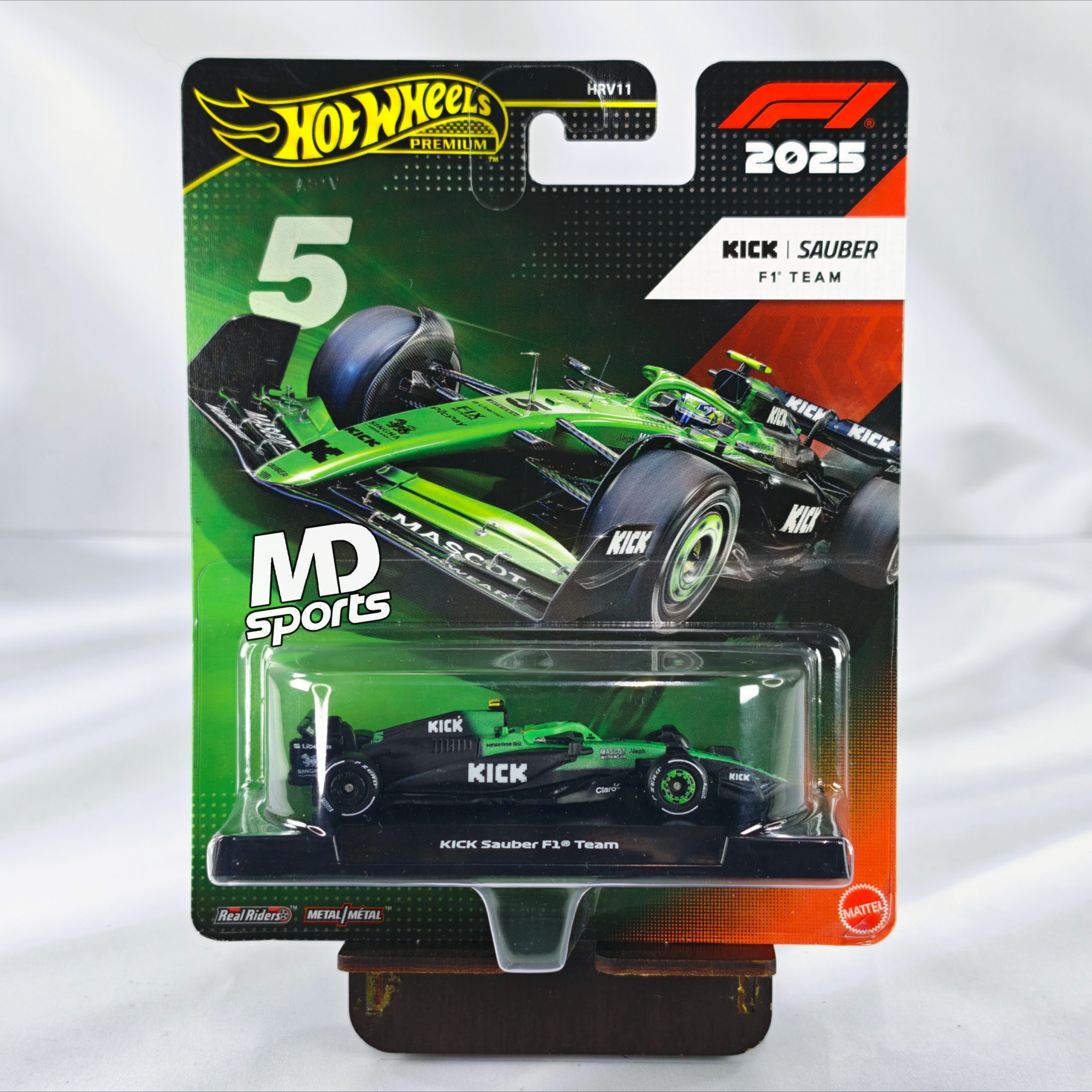 Kick Sauber C45 2025 #5 Gabriel Bortoleto HotWheels Premium 1:64