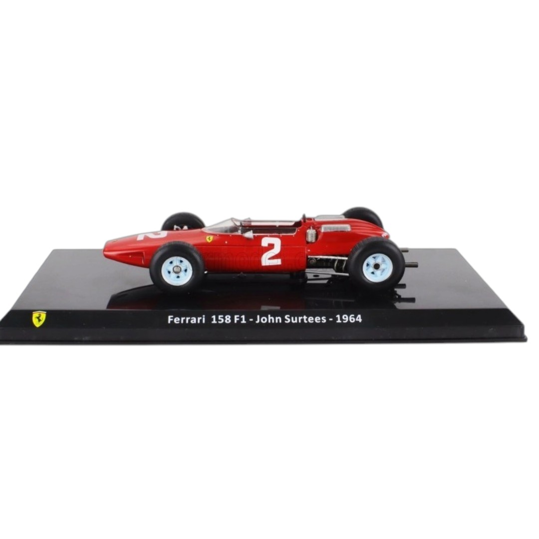 Ferrari 158 F1 #2 John Surtees 1964 Caja Acrílica Premium Collect 1:24