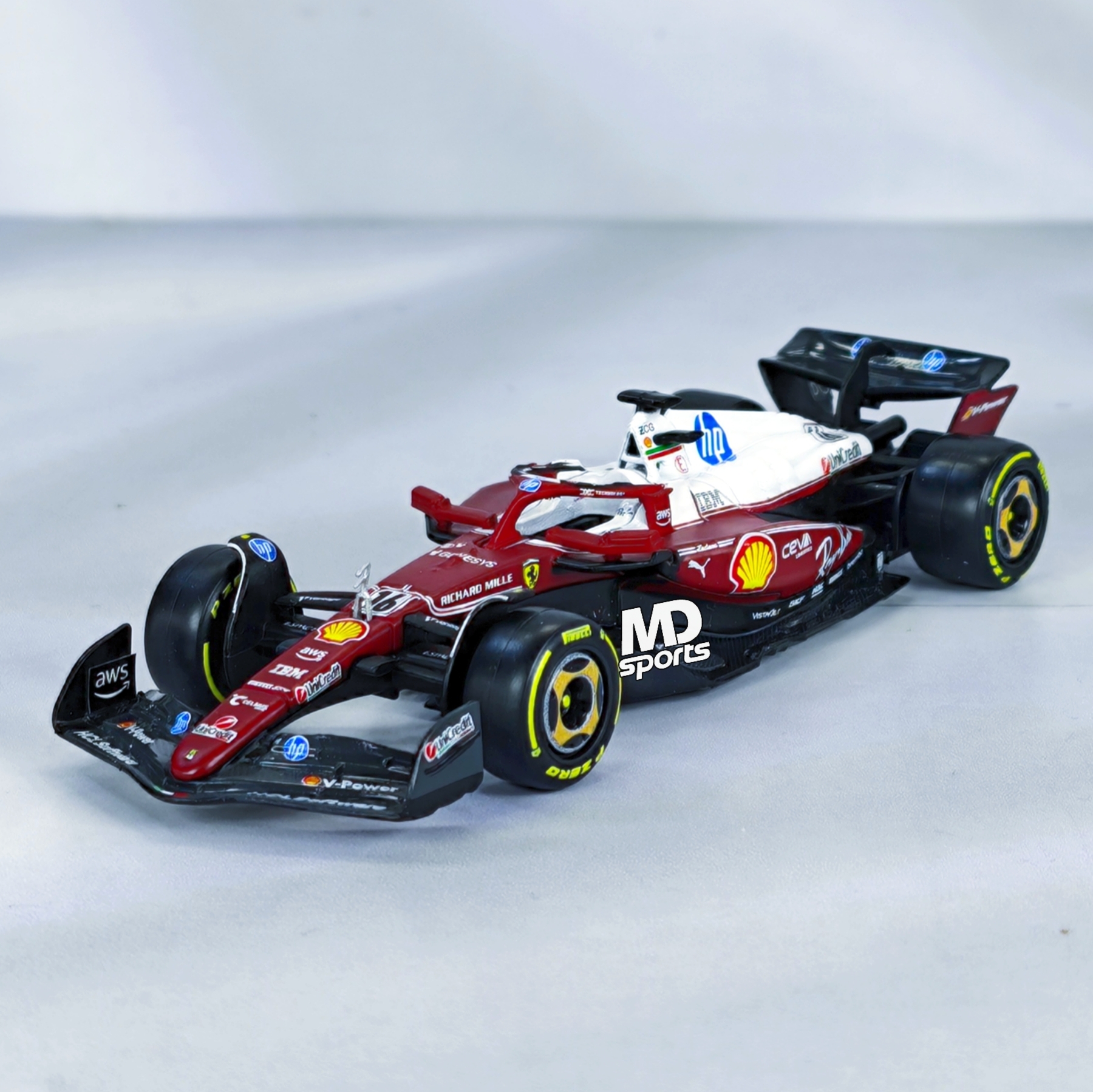 Ferrari SF-25 GP Monza 2025 #16 Charles Leclerc Caja Normal Burago 1:43