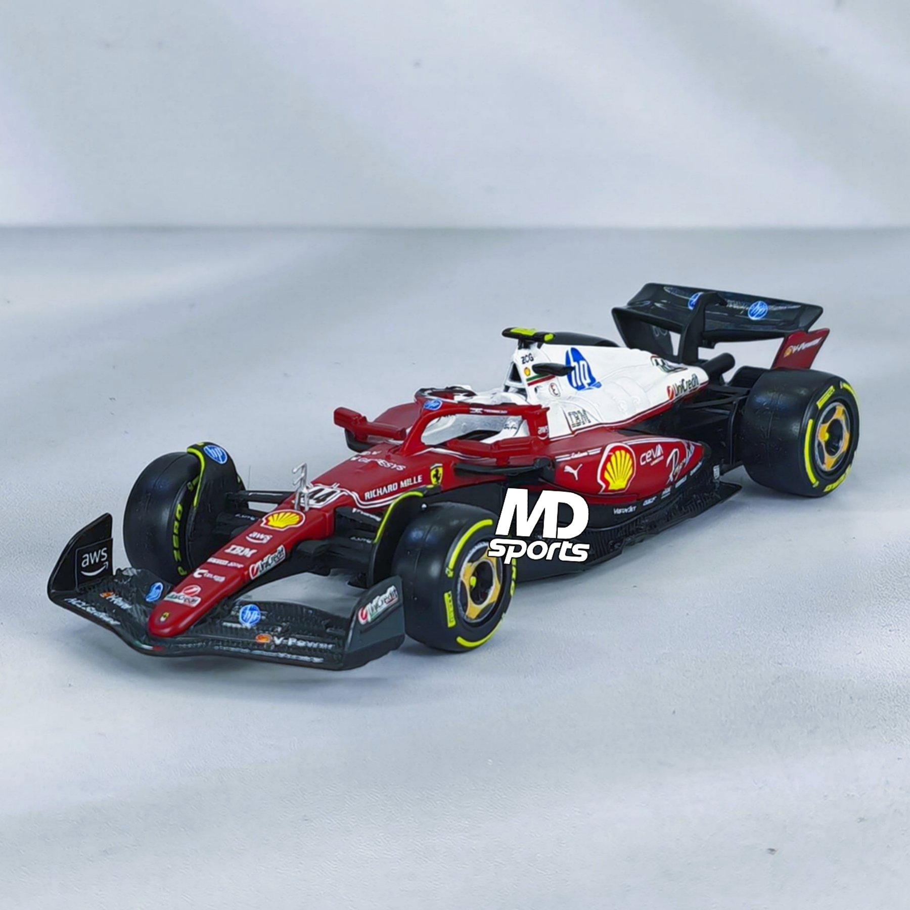 Ferrari SF-25 GP Monza 2025 #44 Lewis Hamilton Caja Normal Burago 1:43
