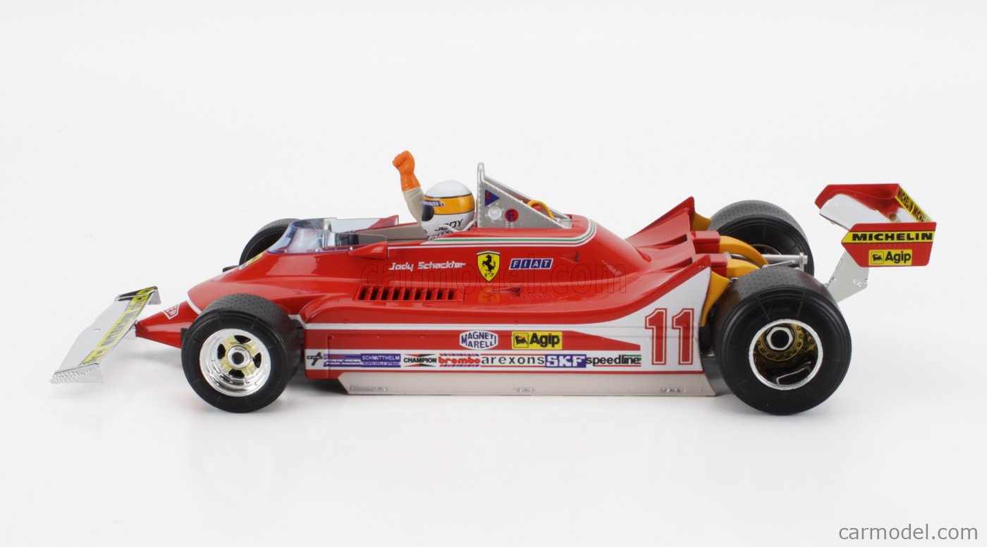 Ferrari 312 T4 #11 Jody Scheckter Caja Normal Burago 1:18 - Imagen 3