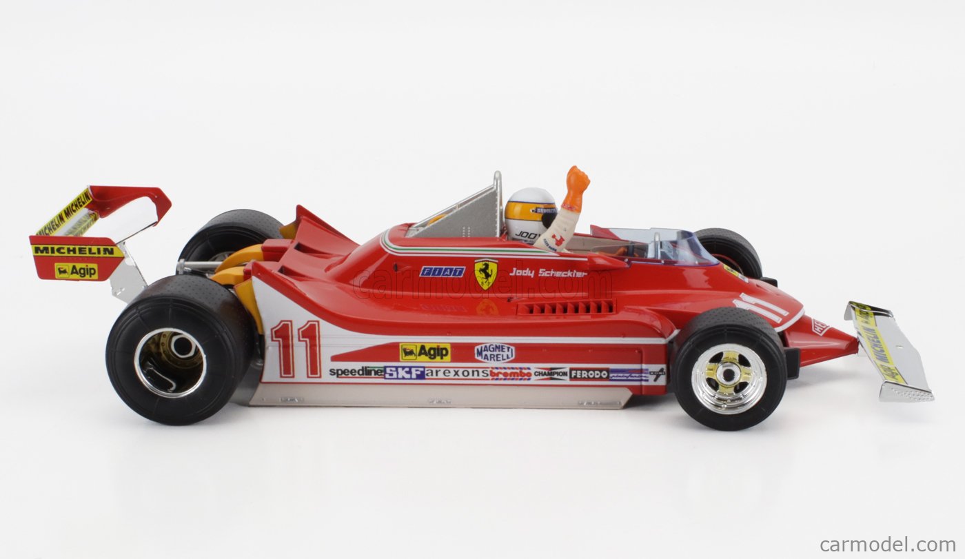 Ferrari 312 T4 #11 Jody Scheckter Caja Normal Burago 1:18 - Imagen 4