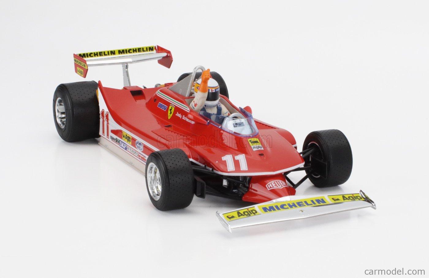 Ferrari 312 T4 #11 Jody Scheckter Caja Normal Burago 1:18 - Imagen 5