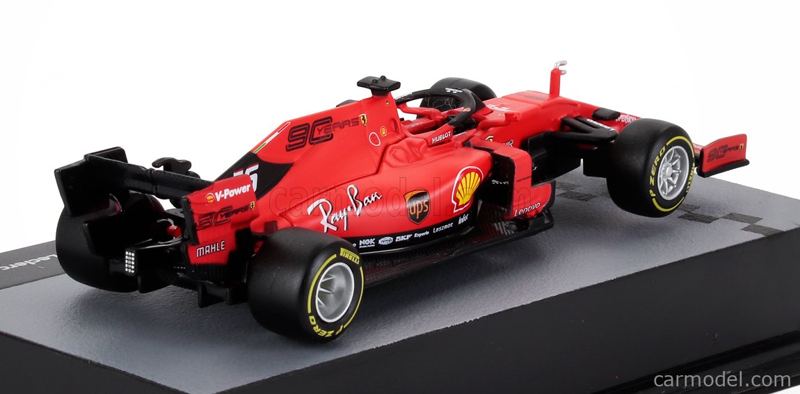 Ferrari SF90 #16 Charles Leclerc Caja Acrilica IXO 1:43 - Imagen 4