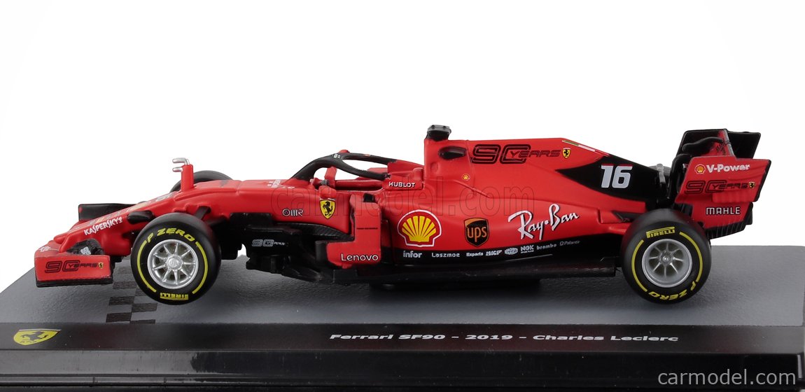 Ferrari SF90 #16 Charles Leclerc Caja Acrilica IXO 1:43