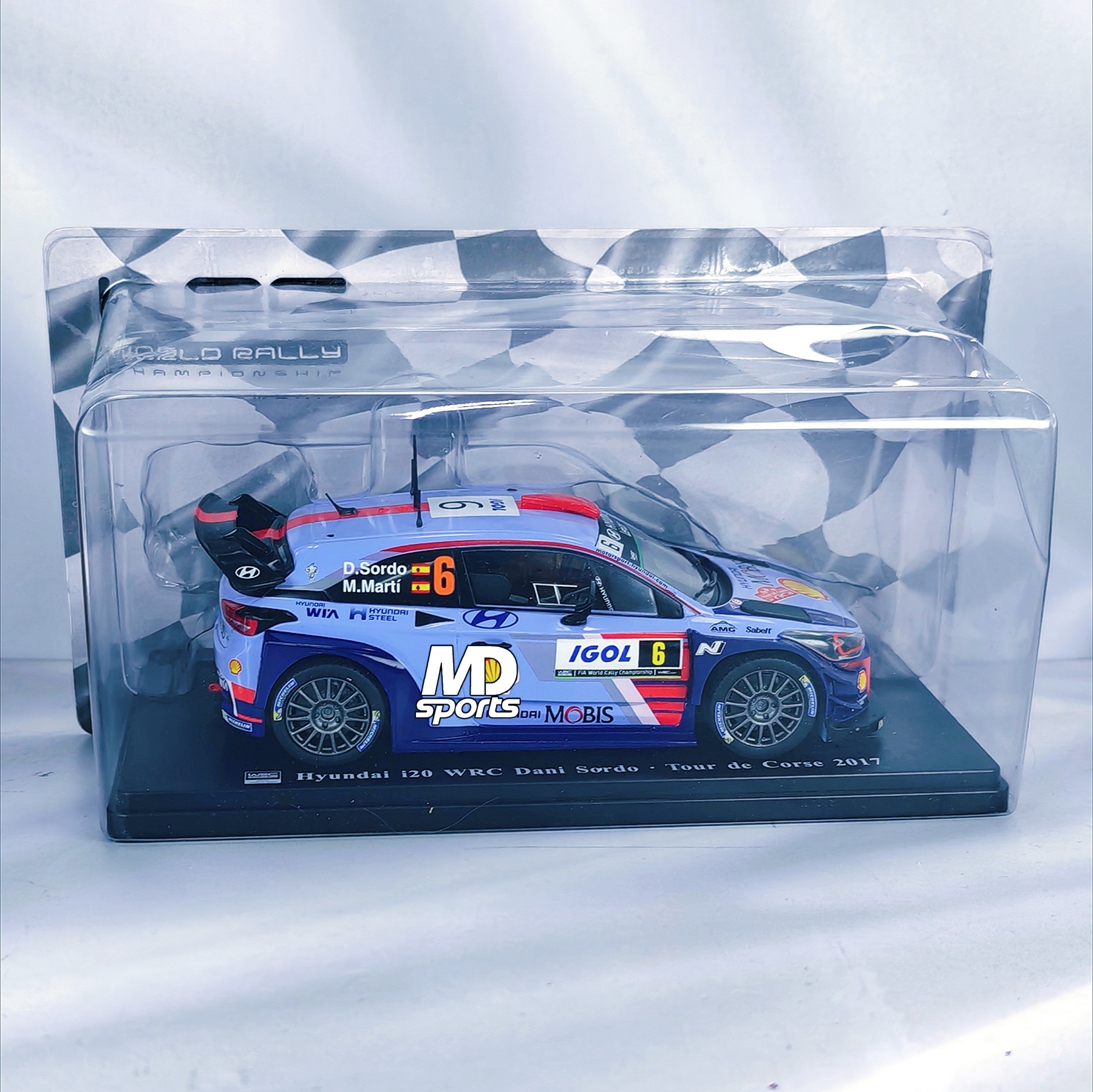 Hyundai i20 Coupe WRC Tour de Corse 2017 #6 D.Sordo - M. Marti Edicola 1:24