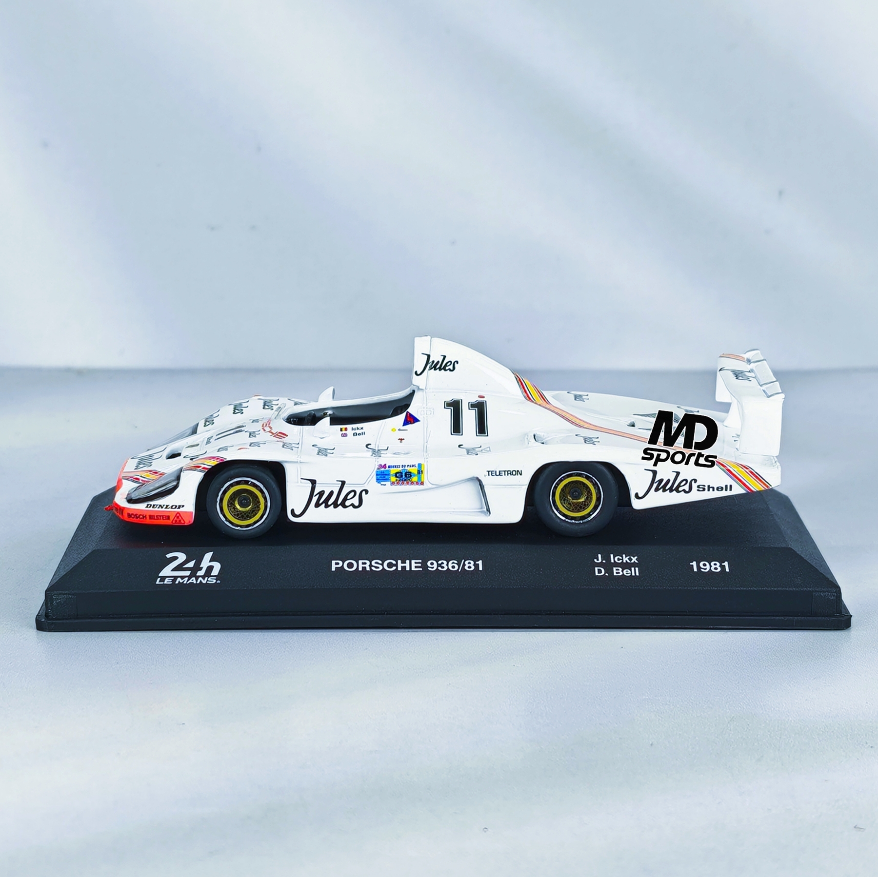 Porsche 936/81 LeMans 1981 #11 J.Ickx-D.Bell Caja Acrilica Altaya 1:43