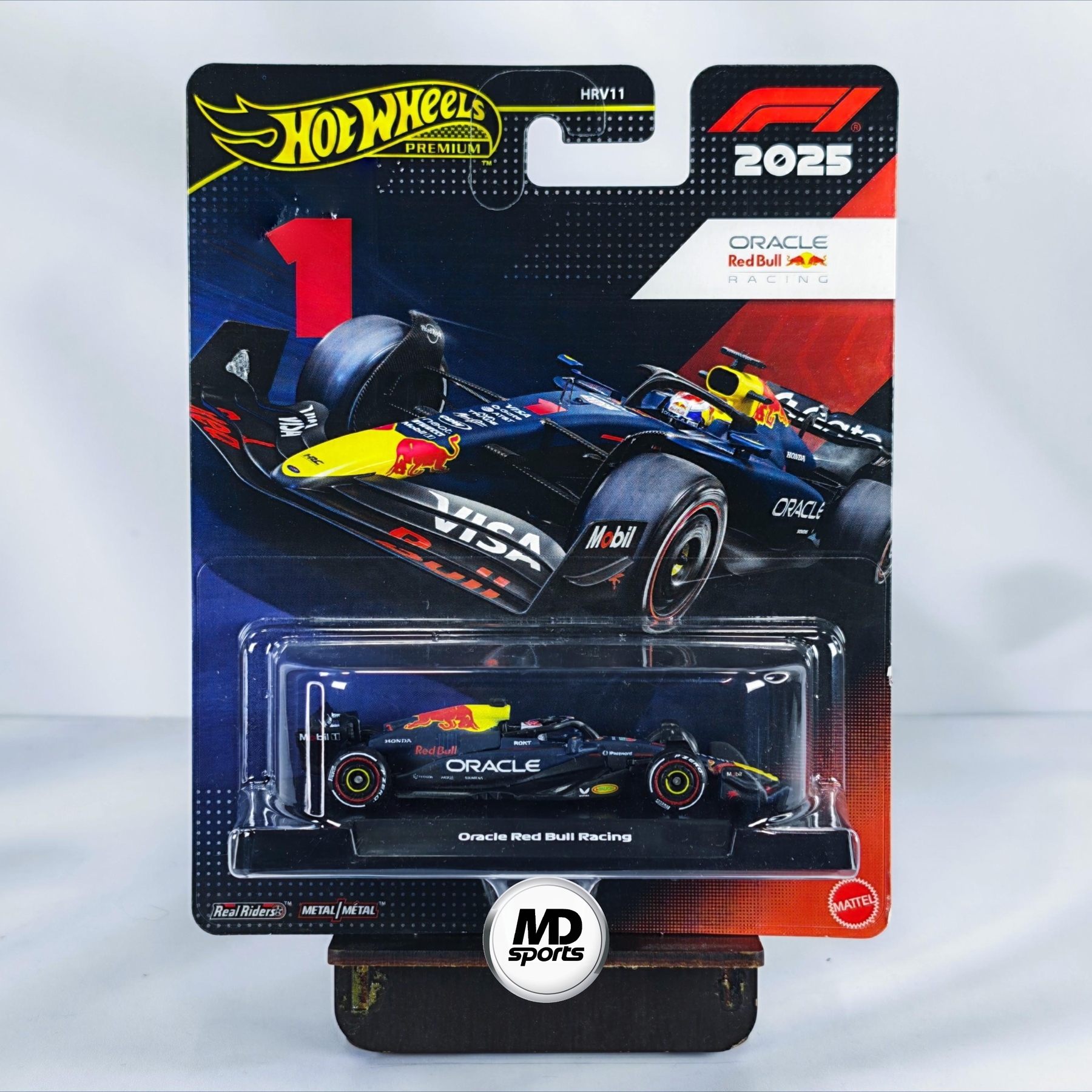 RedBull RB21 2025 #1 Max Verstappen HotWheels Premium 1:64
