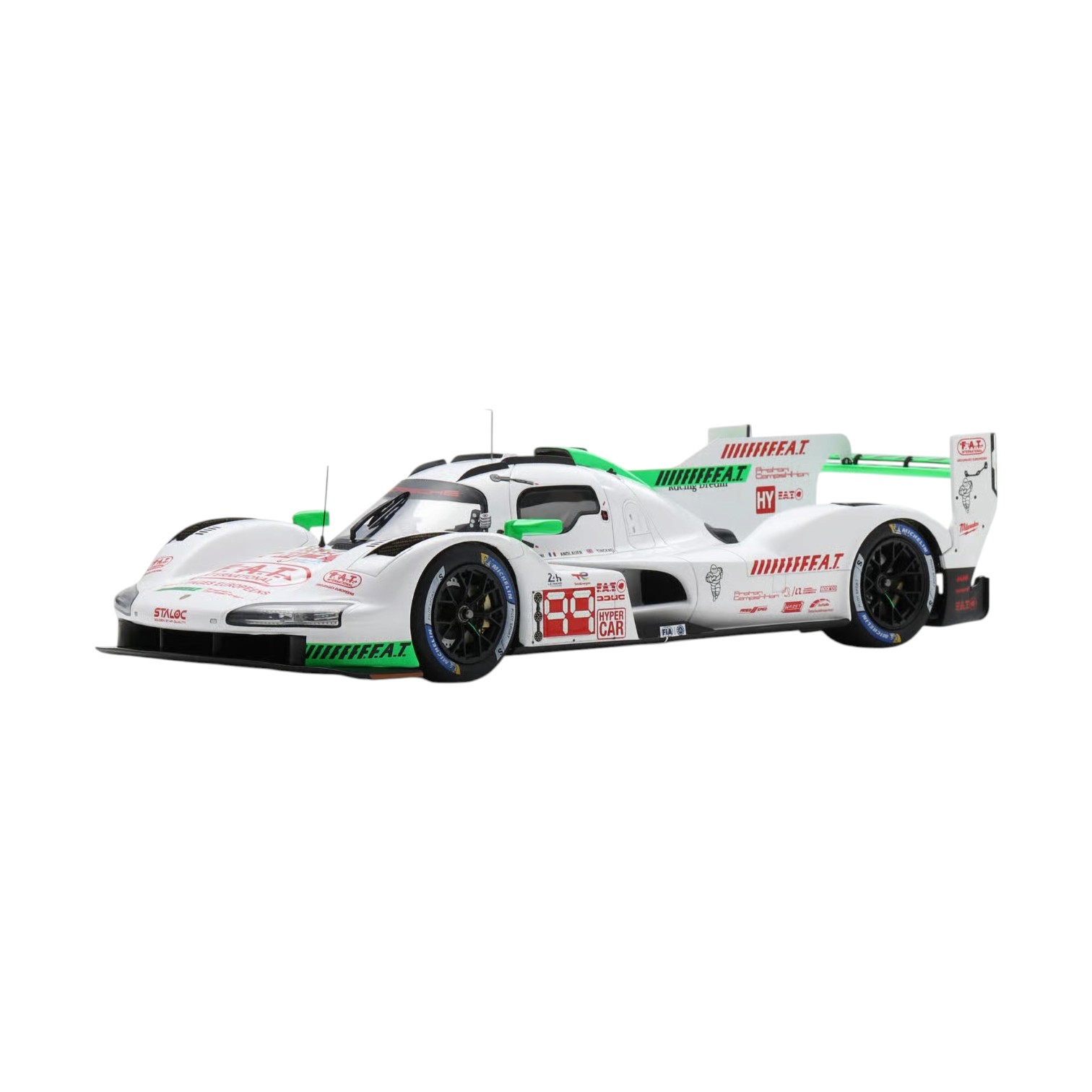 Porsche 963 No.99 Proton Competition 2025 Lemans #99 Nico Pino Caja Acrilica Spark 1:64